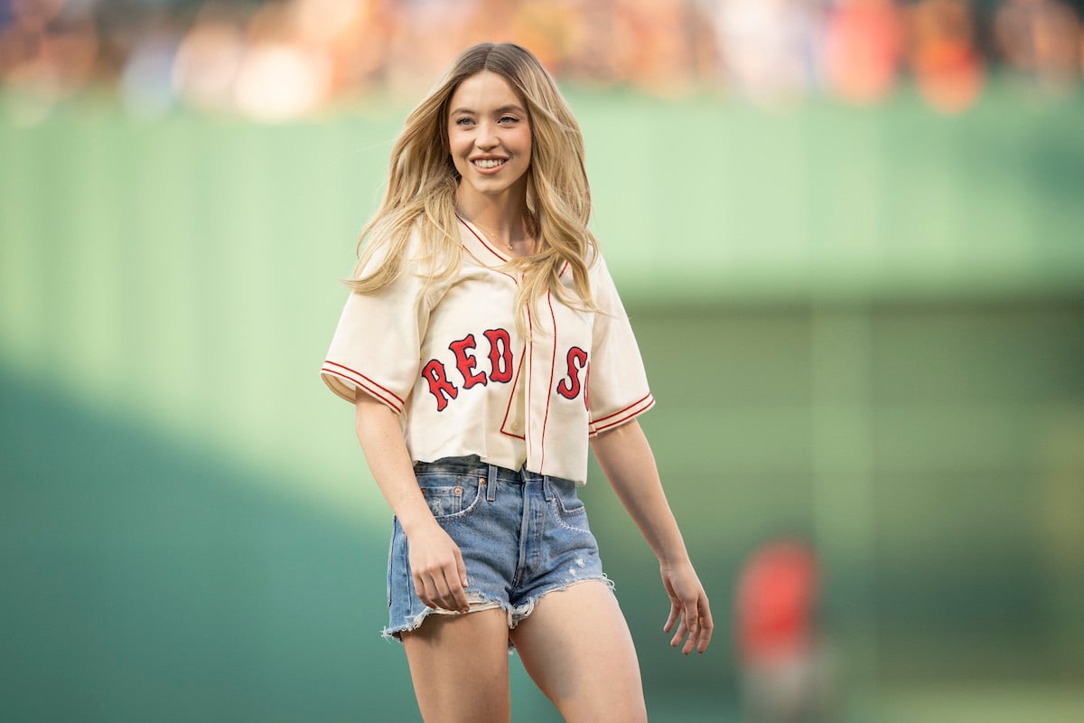 Sydney Sweeney at the Red Sox game