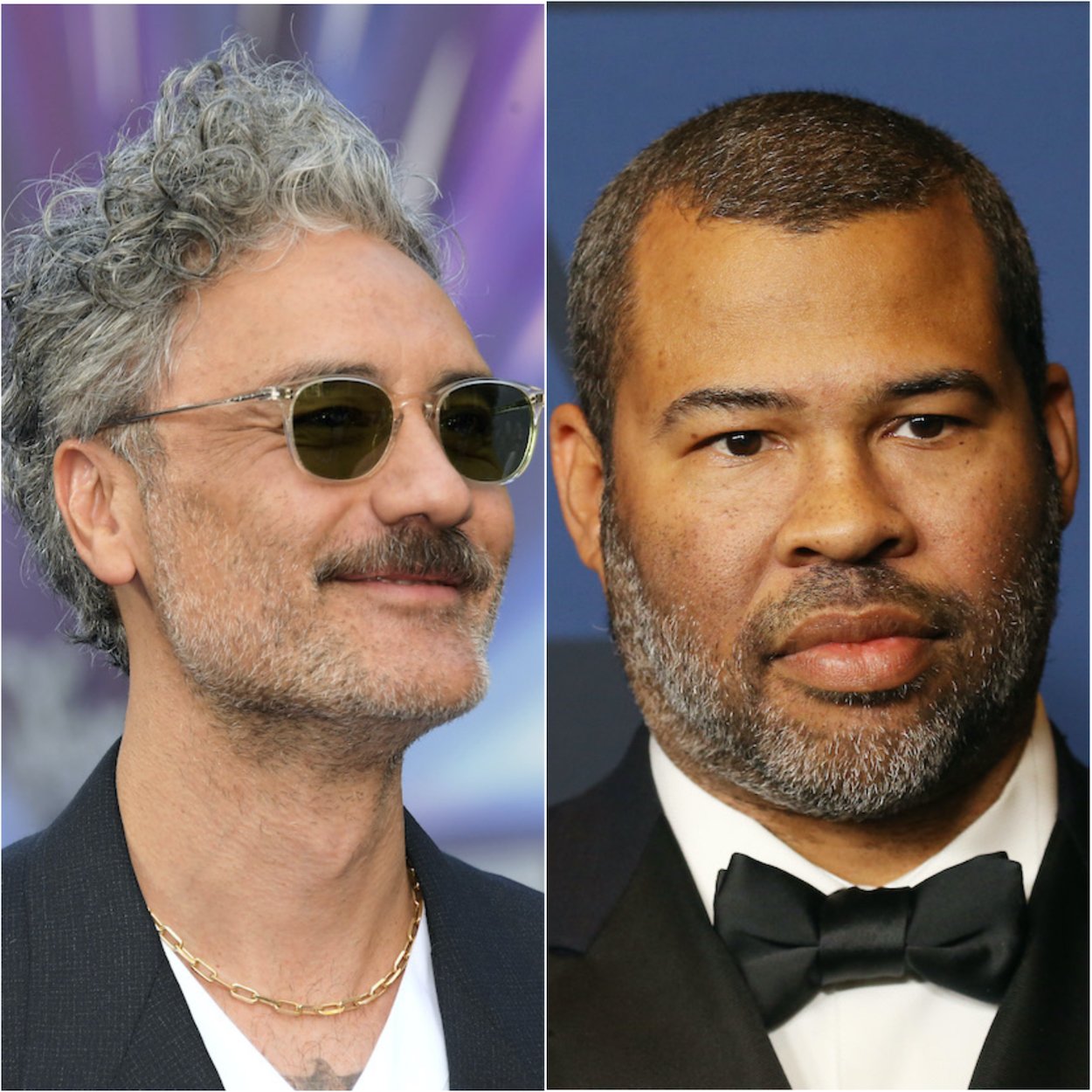 Taika Waititi (left) attends the UK premiere of 'Lightyear'; Jordan Peele arrives at the 2019 Academy Awards. Peele doesn't want to direct a live-action 'Akira,' but Waititi accepted the challenge of adapting the legendary anime classic.
