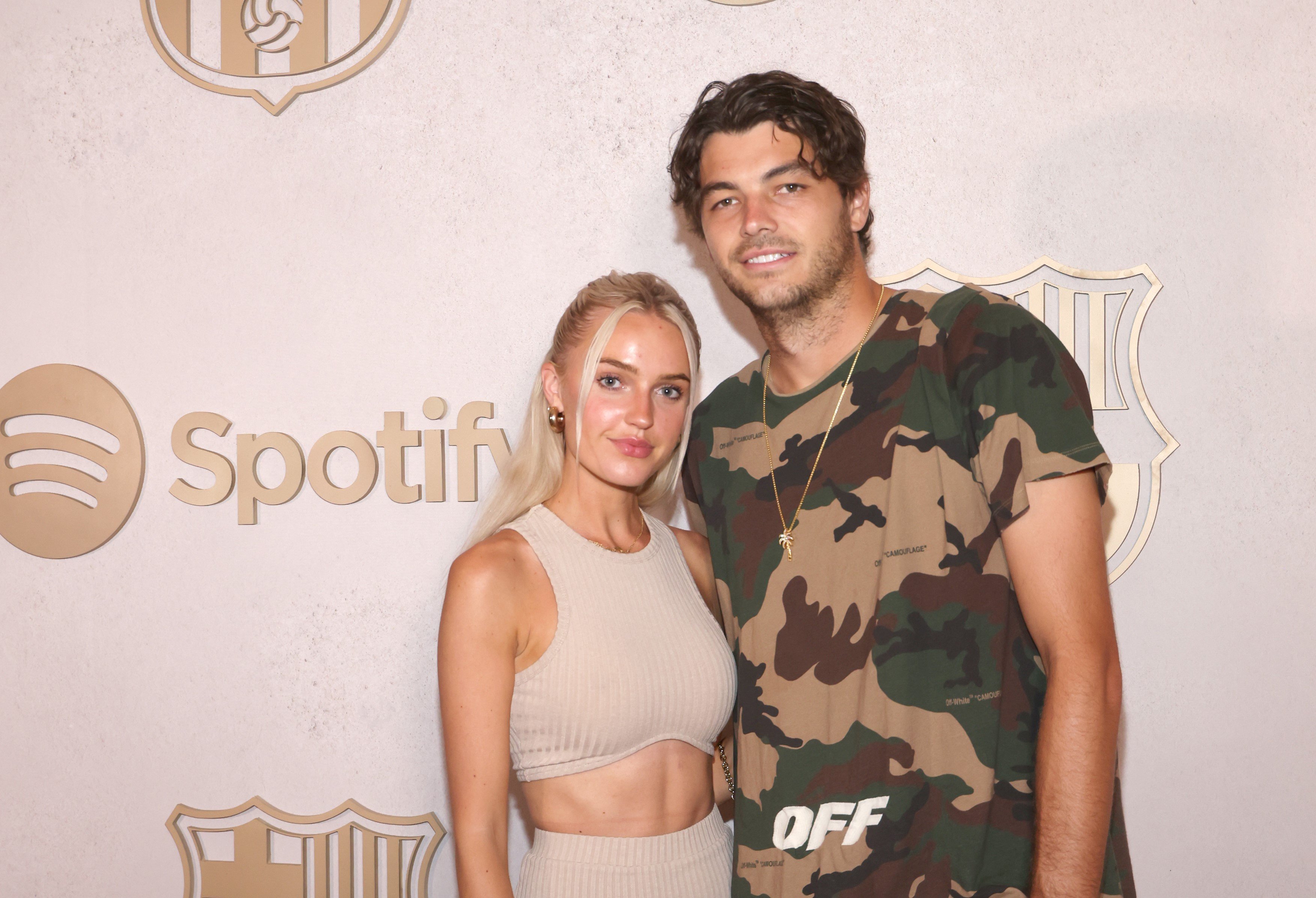 Taylor Fritz and girlfriend Morgan Riddle attend event together in Miami
