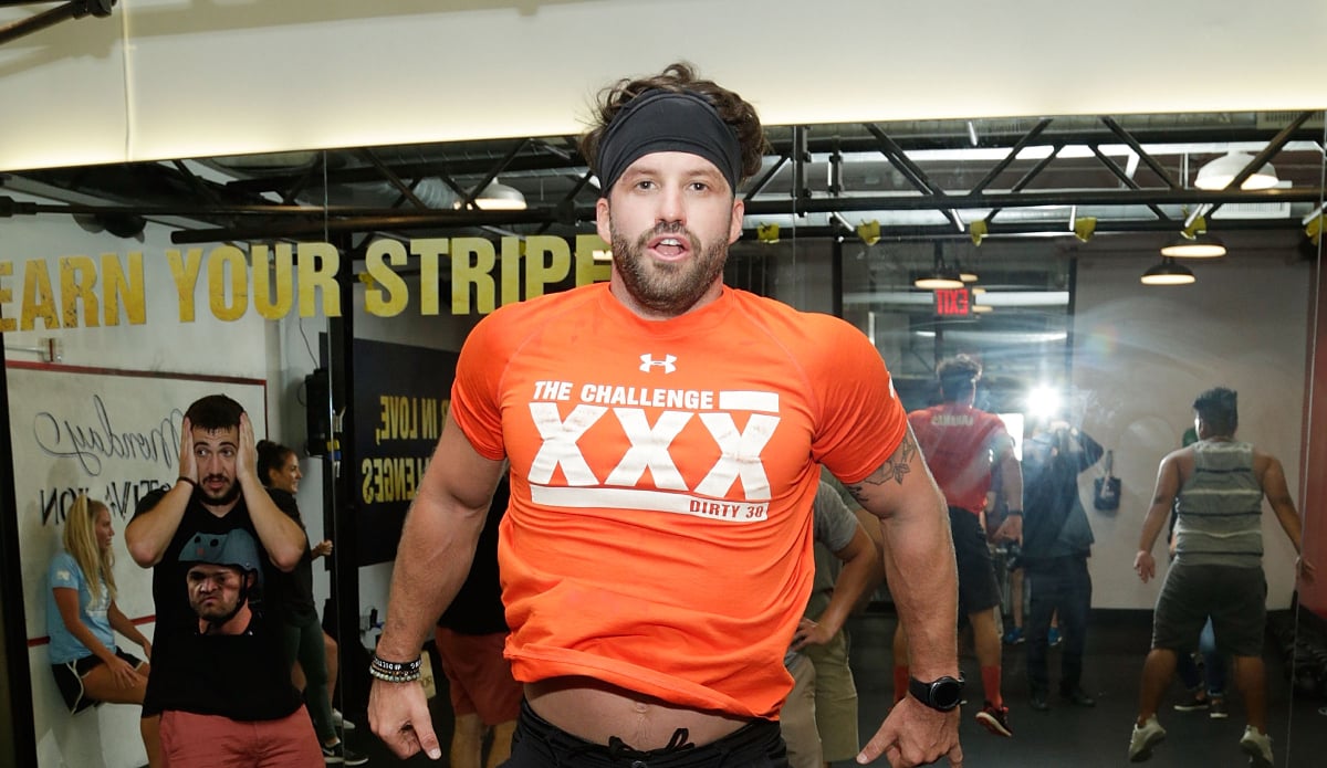 ‘The Challenge’ star Johnny "Bananas" Devenanzio trains during The Challenge XXX: Ultimate Fan Experience at Exceed Physical Culture on July 17, 2017 in New York City