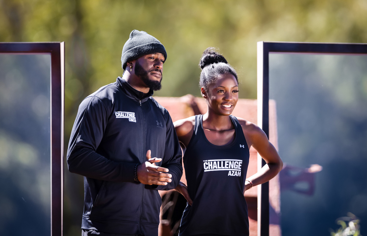 'Cinco' Holland Jr. and Azah Awasum in 'The Challenge: USA' episode 5