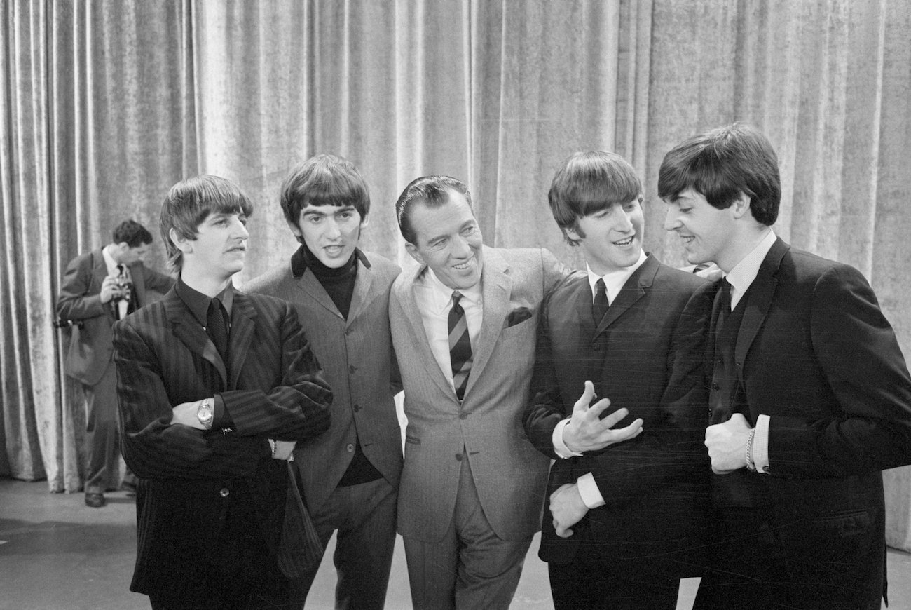 The Beatles on 'The Ed Sullivan Show.'