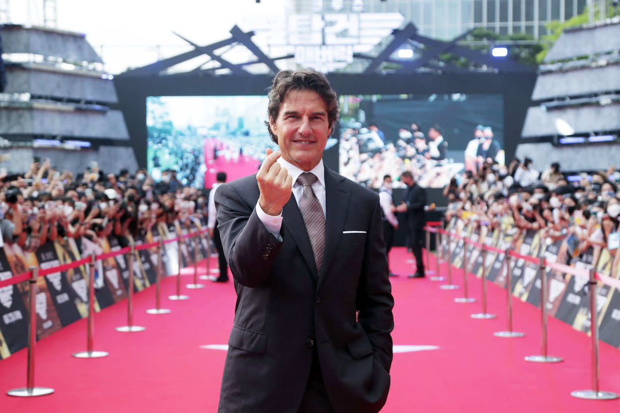 Tom Cruise attends the South Korean premiere of 'Top Gun: Maverick.' After years in the making, 'Top Gun: Maverick' soared into theaters and saved the 2022 movie season.