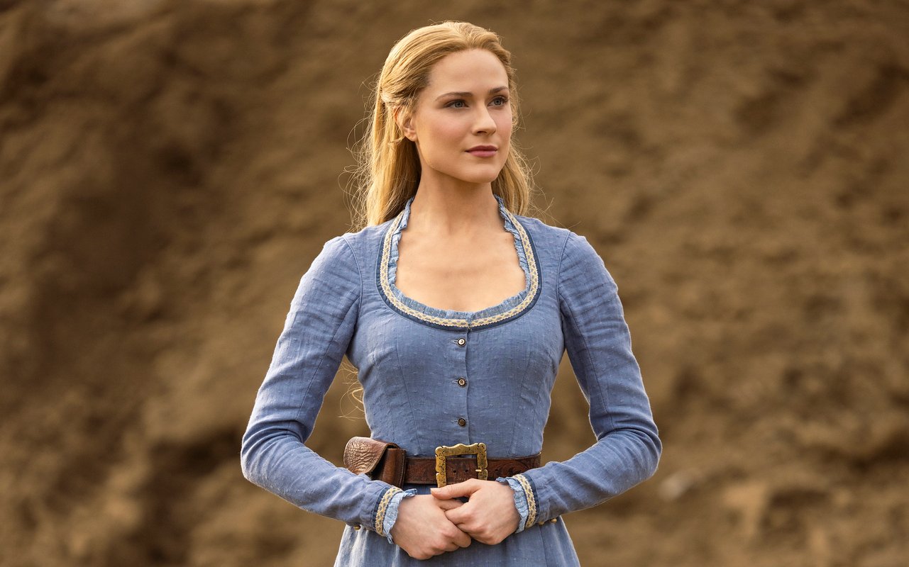 'Westworld' Season 5: Evan Rachel Wood holds her hands in front of her stomach