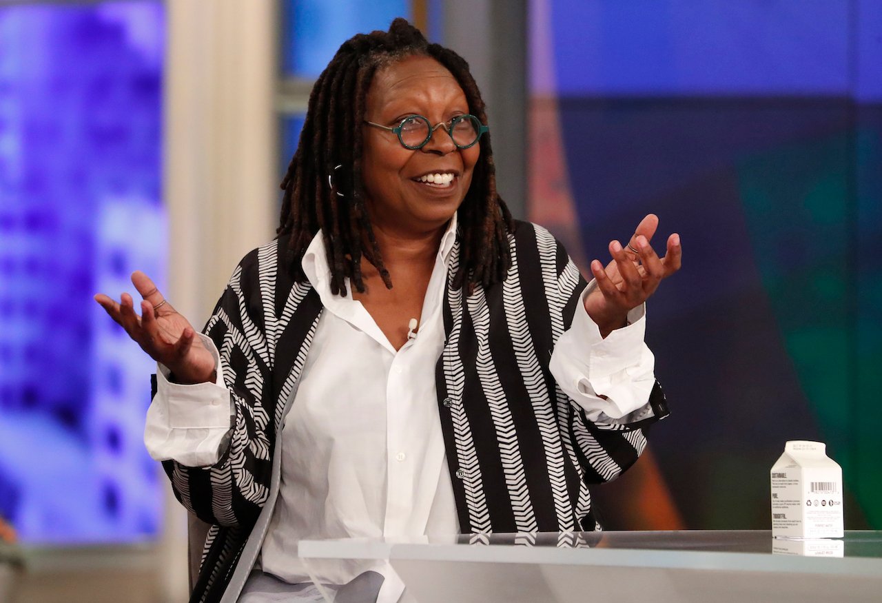 Whoopi Goldberg, pictured on 'The View' in 2019, apologized for comments she made about Turning Point USA