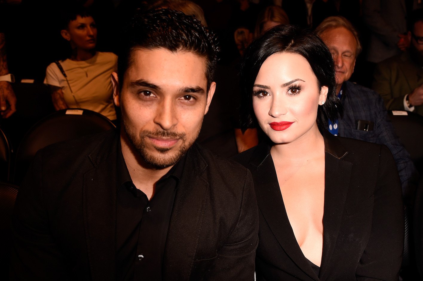 Wilmer Valderrama and Demi Lovato