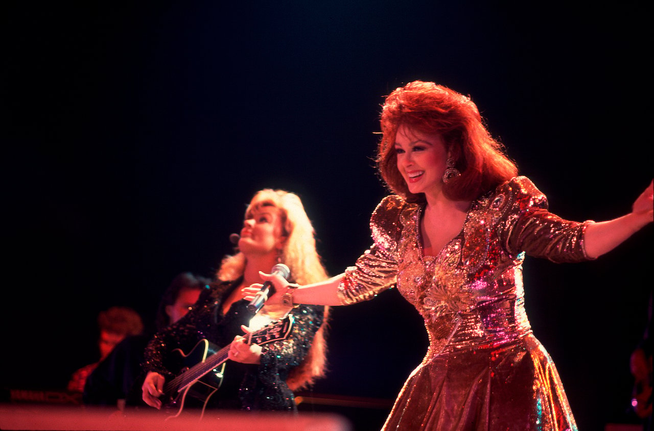 Wynonna Judd, pictured performing with Naomi Judd in 1991, revealed her thoughts on touring without her mother