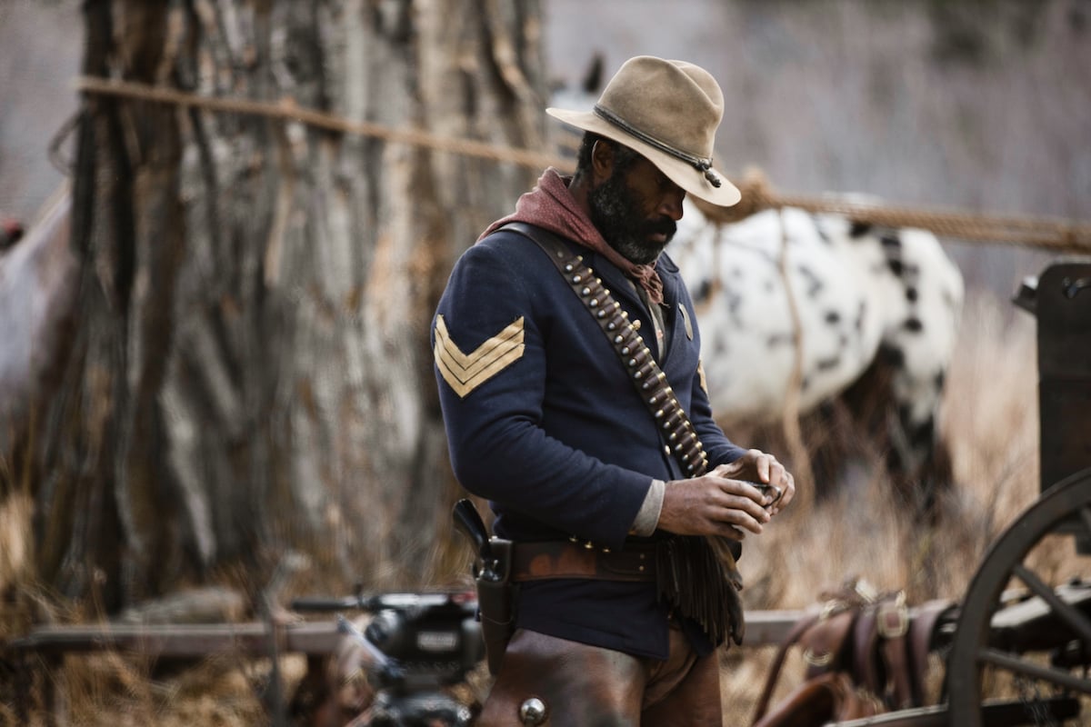 'Yellowstone' prequel '1883': Lamonica Garrett looks at his hands