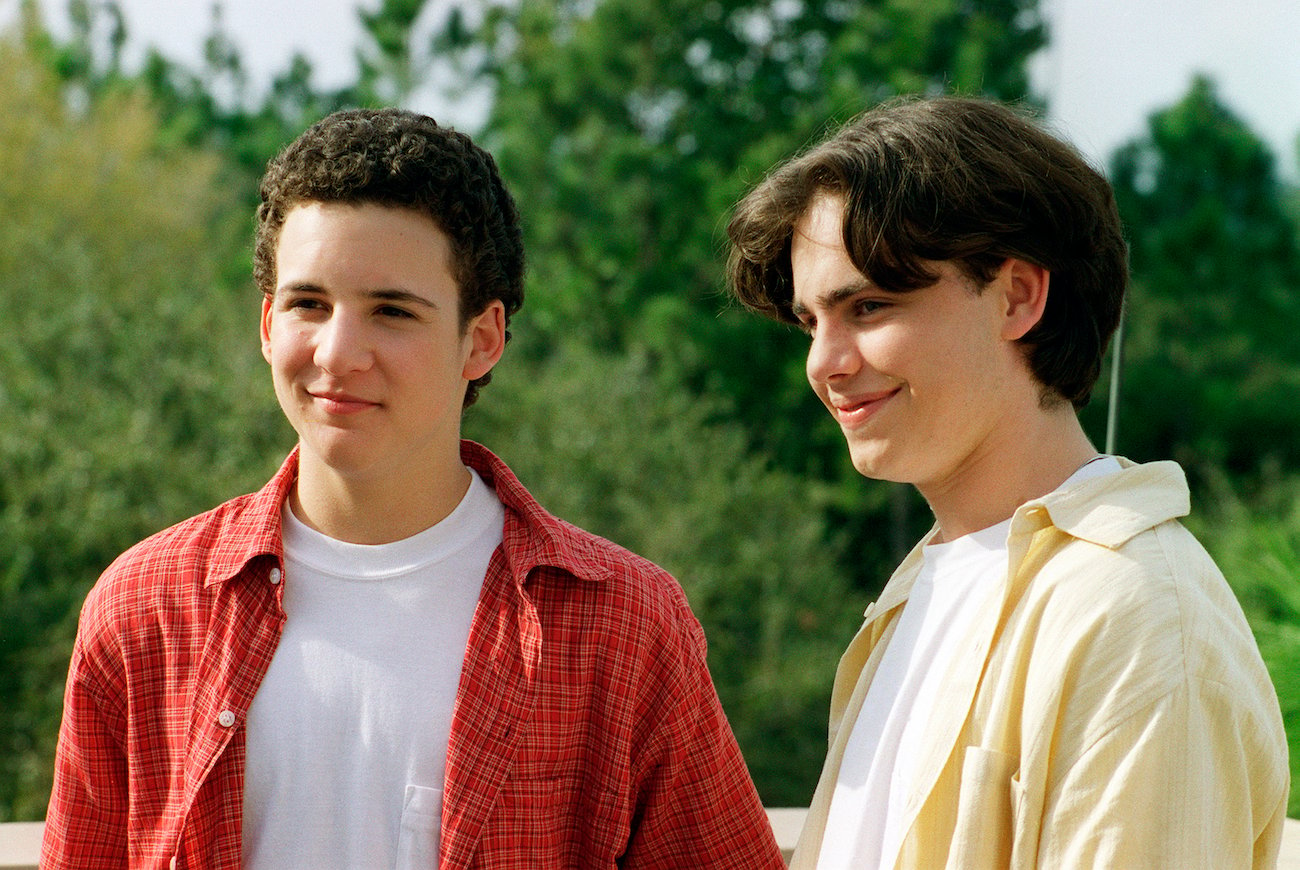 Ben Savage and Rider Strong in Disney World circa 1996