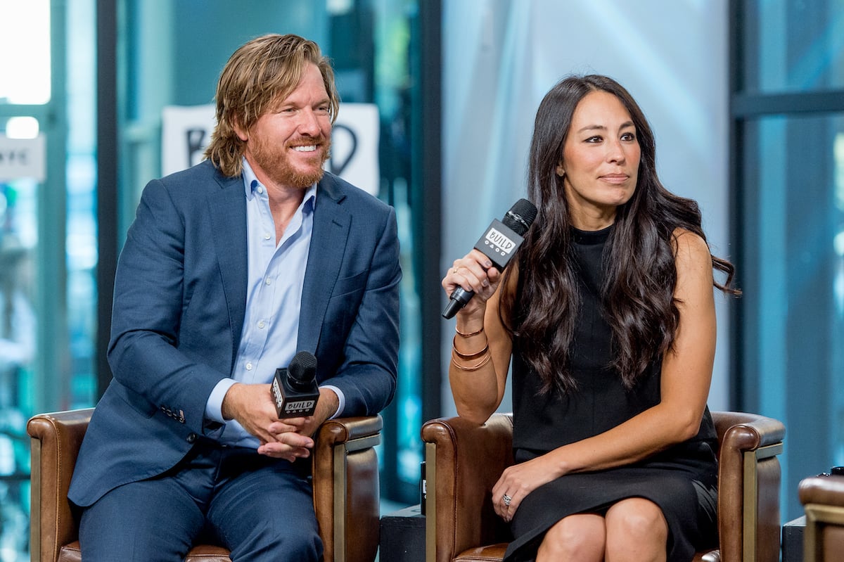 Chip and Joanna Gaines, who fixed up their farmhouse in Waco, during an interview.