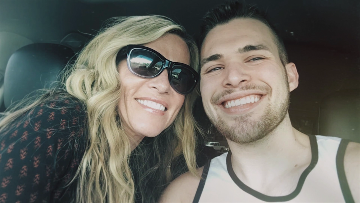 Lori Vallow, who appeared on 'Wheel of Fortune' in 2004, with her son Colby Ryan