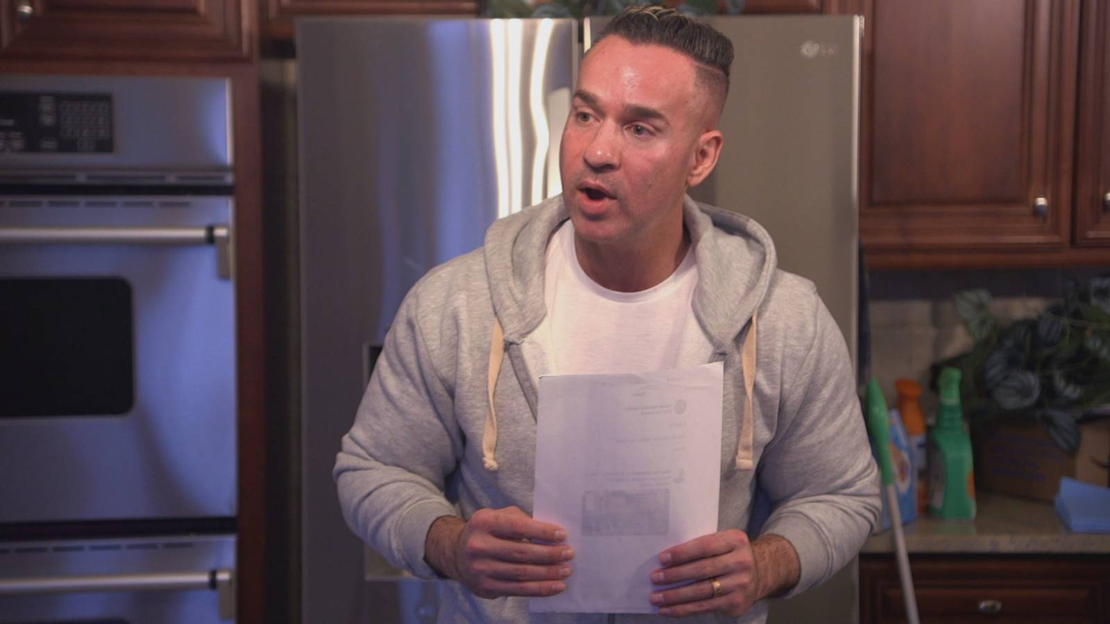 Mike 'The Situation' Sorrentino in an episode of 'Jersey Shore: Family Vacation'