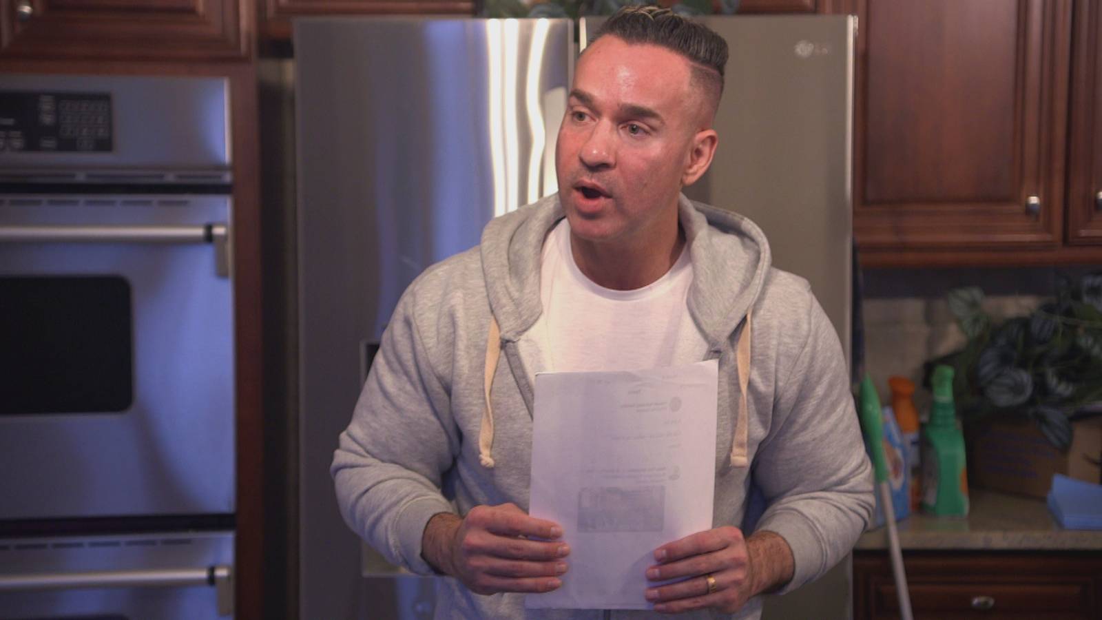 Mike 'The Situation' Sorrentino in an episode of 'Jersey Shore: Family Vacation' 