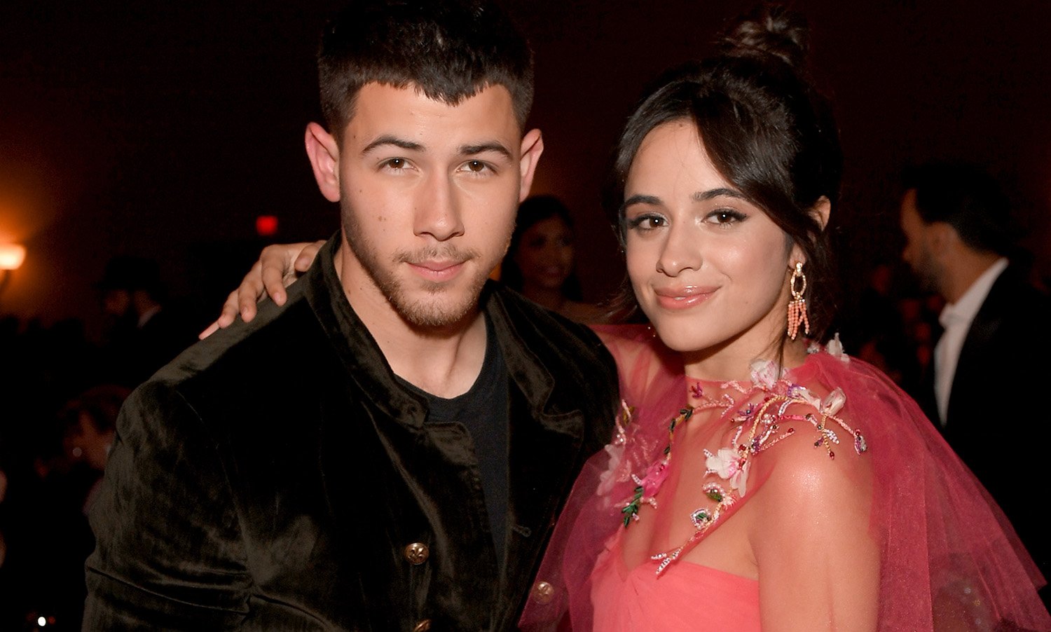 The Voice coaches Nick Jonas and Camila Cabello at the 2017 Person of the Year Gala
