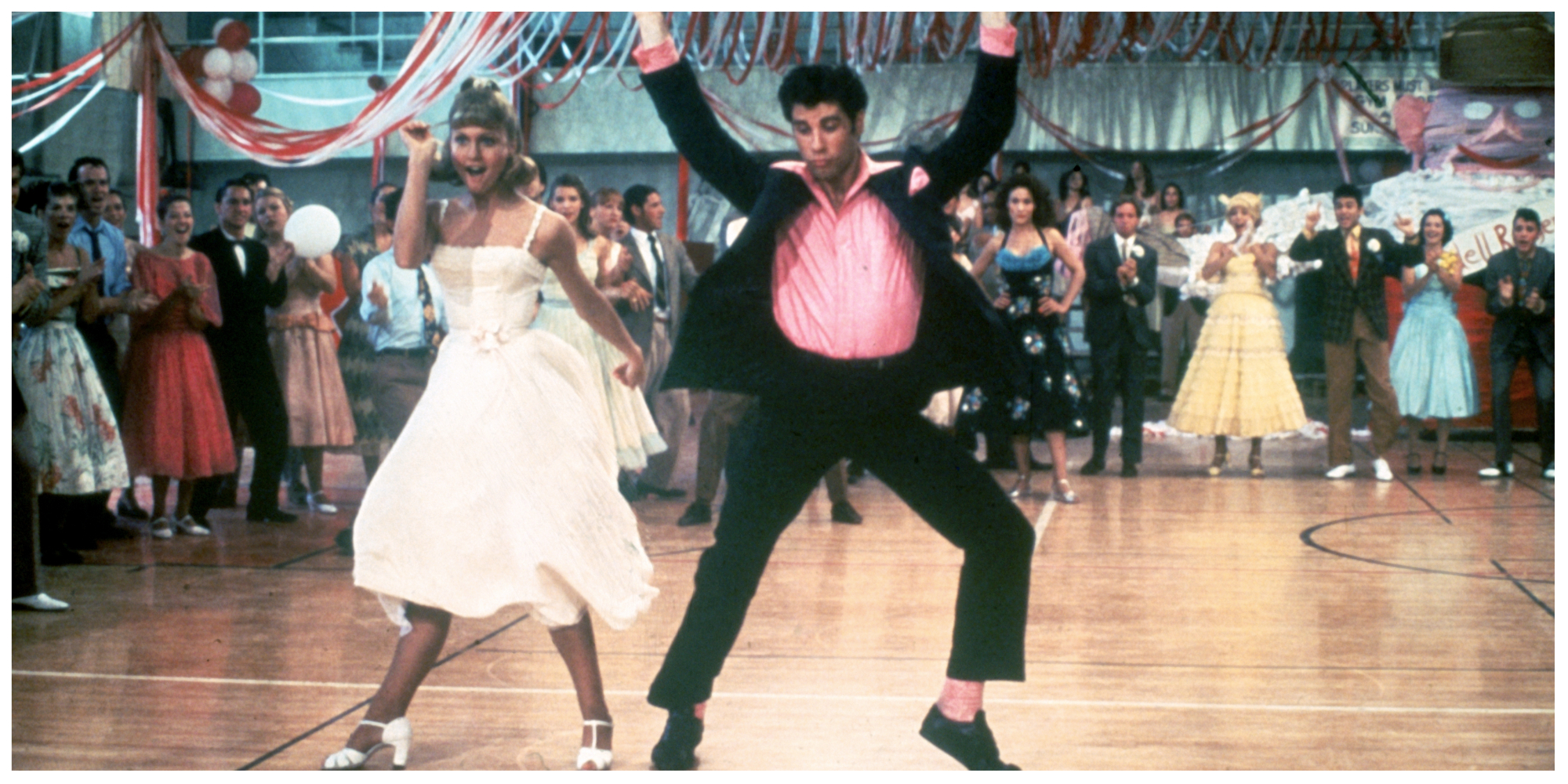 Olivia Newton-John and John Travolta in the 1978 film 'Grease.'