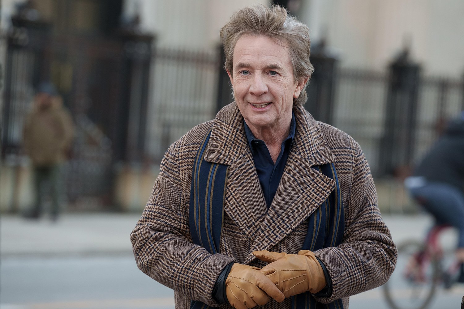 Martin Short as Oliver Putnam, owner of the dog Winnie on Only Murders in the Building