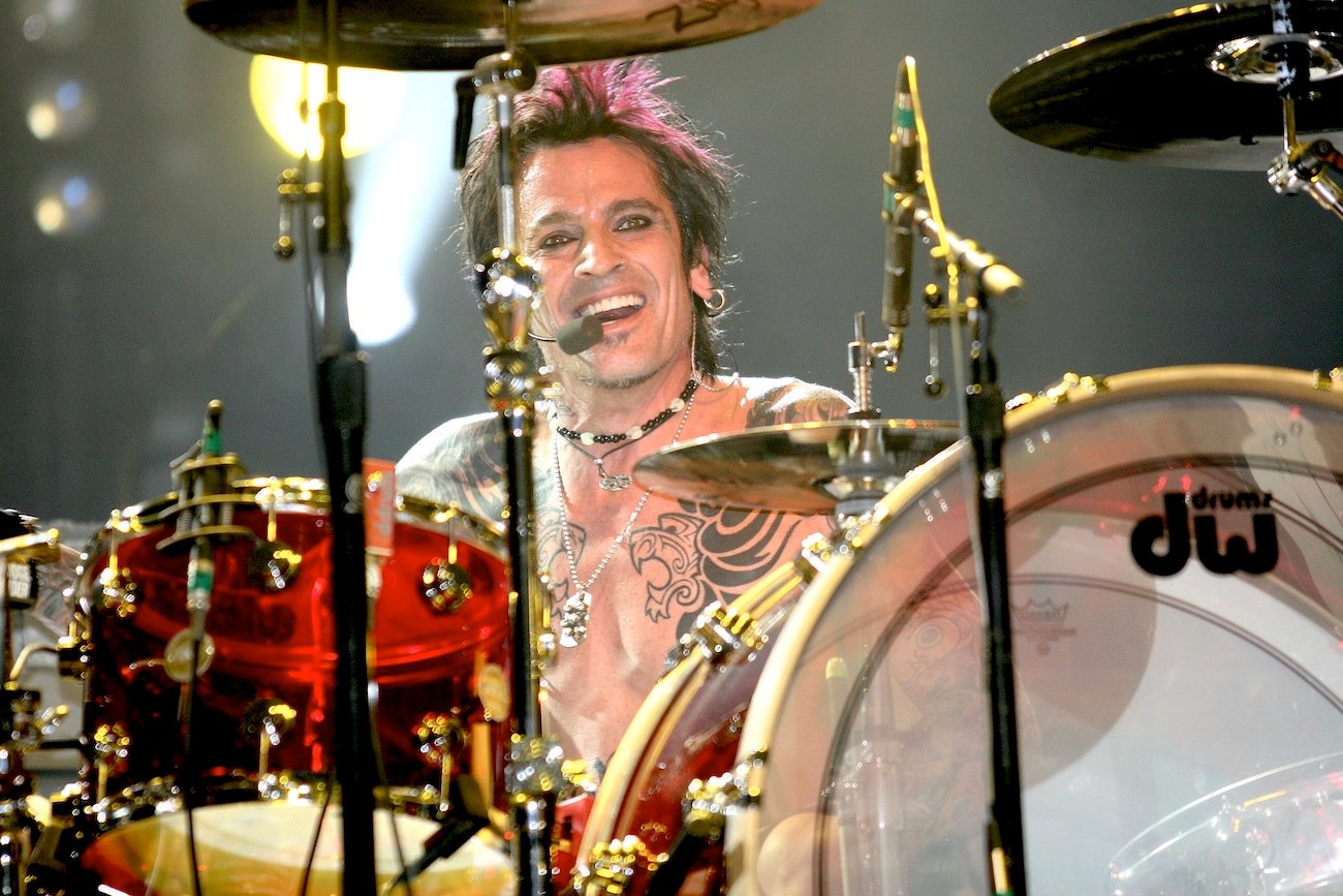 Drummer Tommy Lee, who made waves on Aug. 11 after posting a nude photo to Twitter