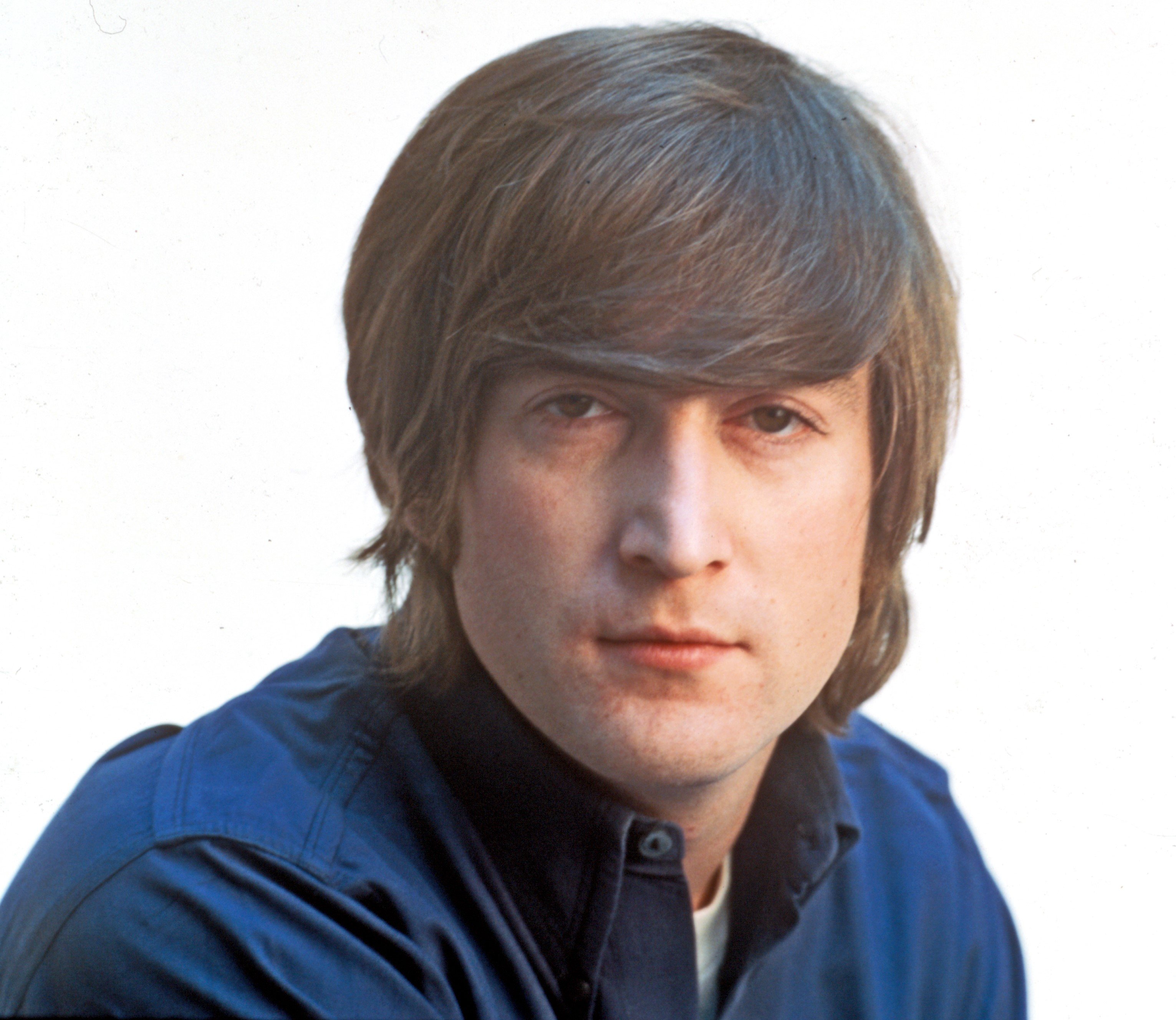 John Lennon wearing blue