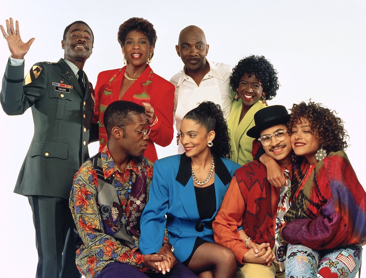 'A Different World' cast photo; Debbie Allen put a special clause in the cast's contracts