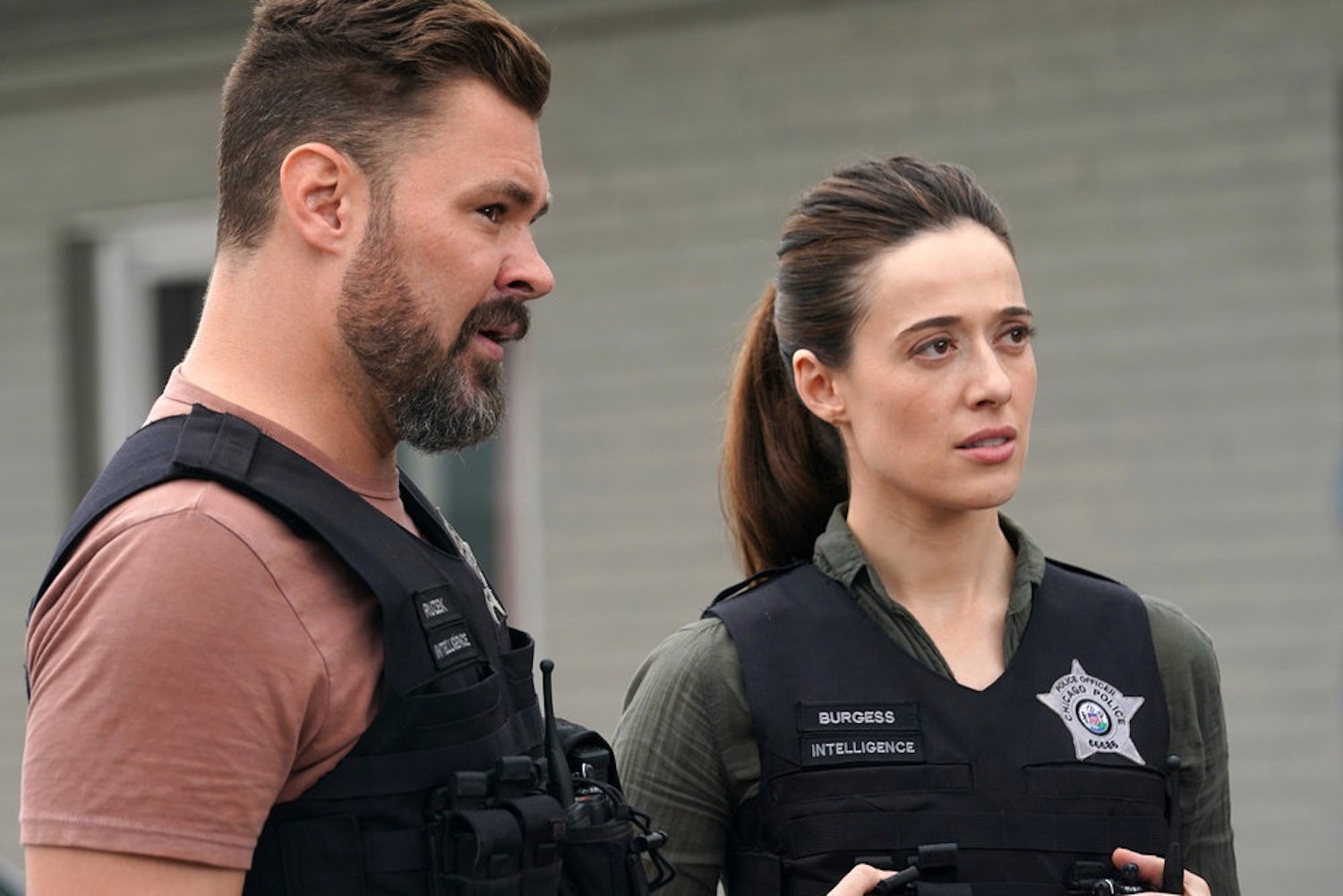 Adam Ruzek and Kim Burgess in 'Chicago P.D.' Season 10 Episode 2