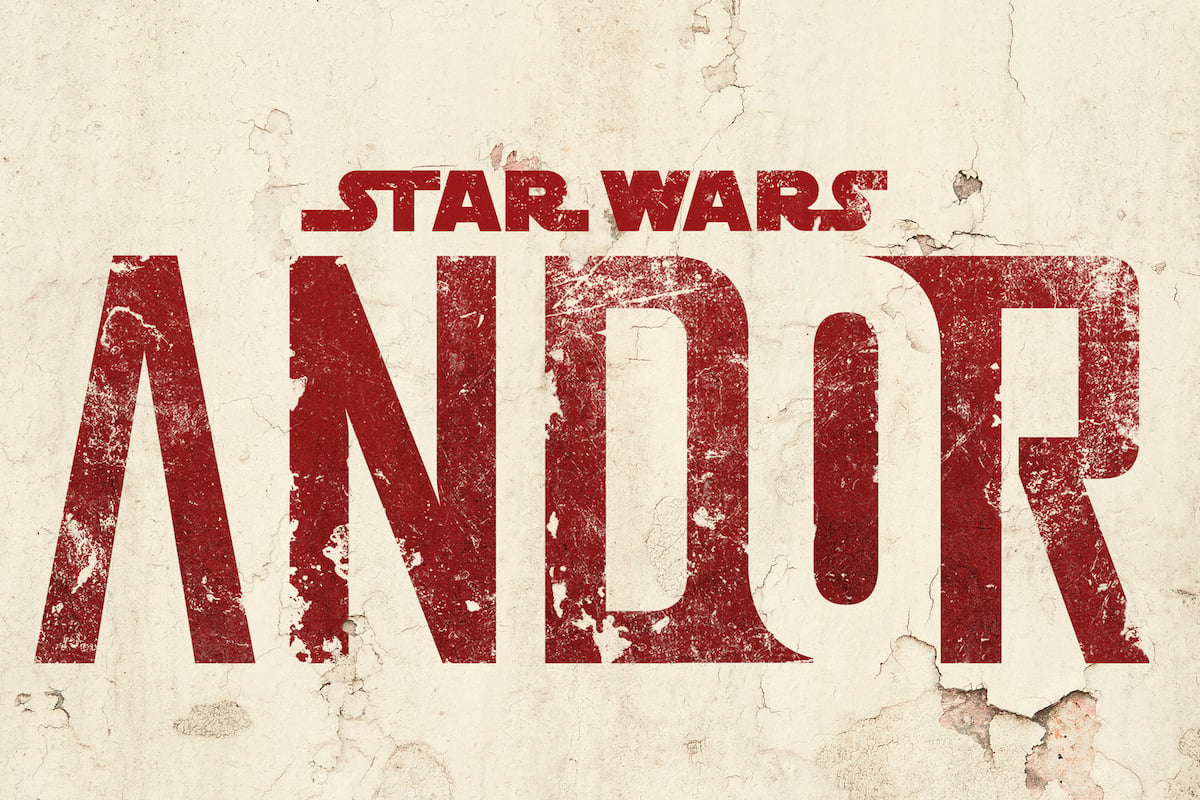 'Andor' logo for the Disney+ 'Star Wars' series