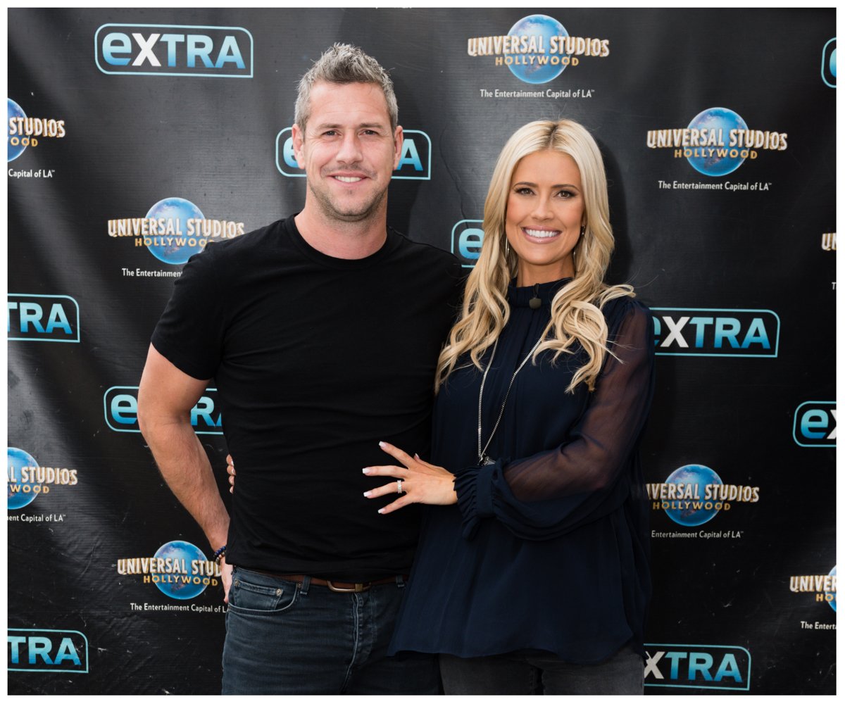 Ant Anstead and Christina Hall, who are in a custody battle over their son Hudson.