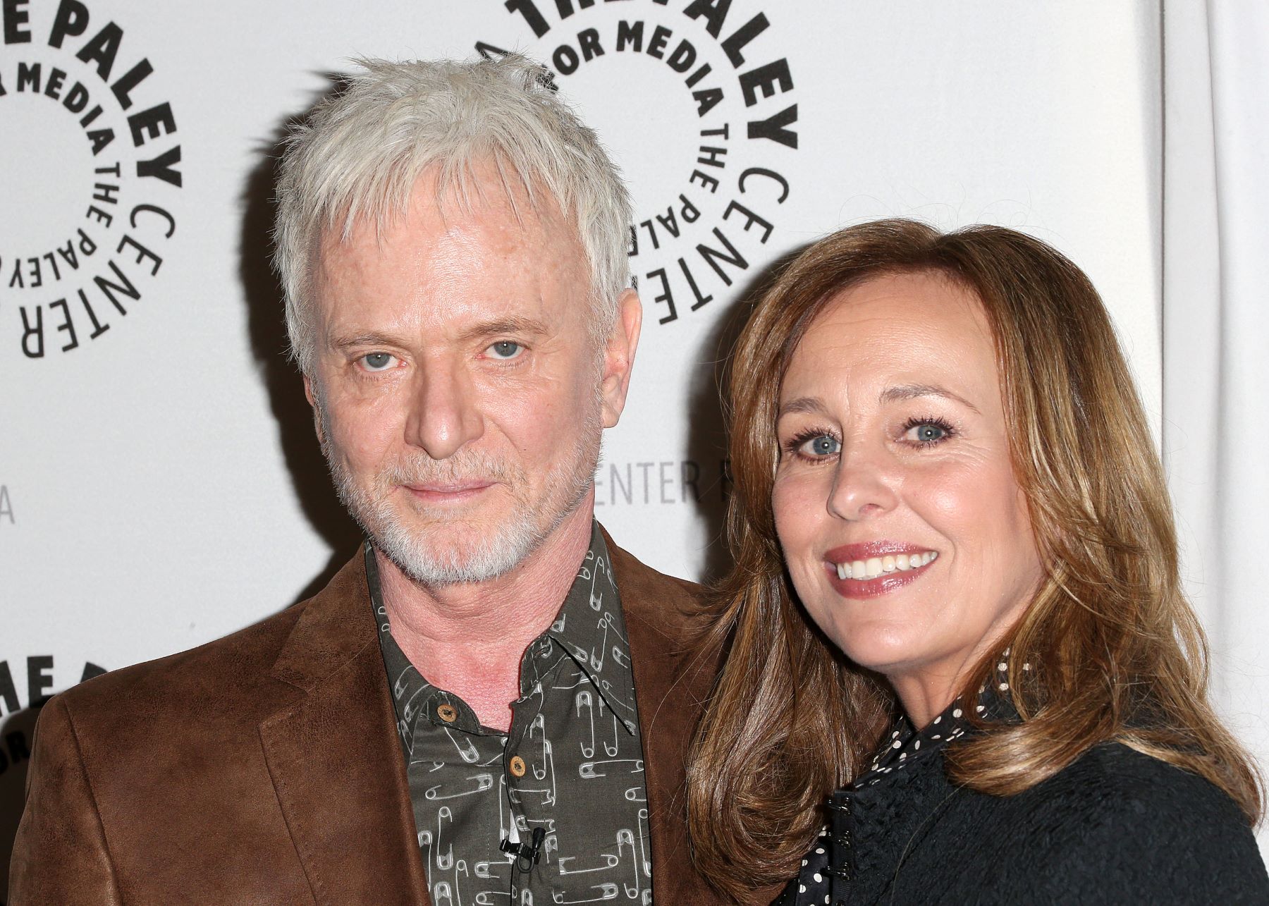 Actors Anthony Geary and Genie Francis of 'General Hospital' at The Paley Center for Media in Beverly Hills
