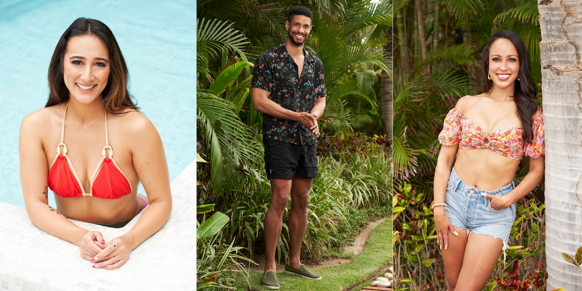 'Bachelor in Paradise' stars Jill, Romeo, and Kira in their promotional photos for season 8.