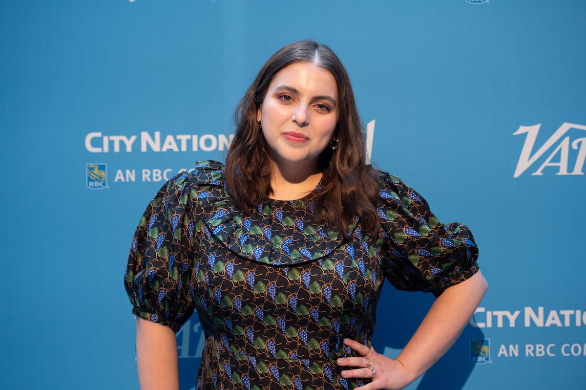 Beanie Feldstein smiling