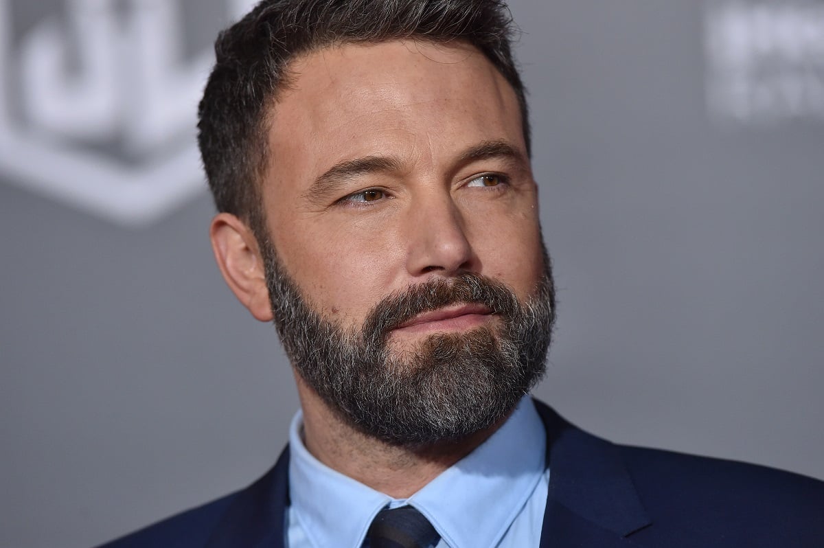 Ben Affleck at the premiere of 'Justice League.