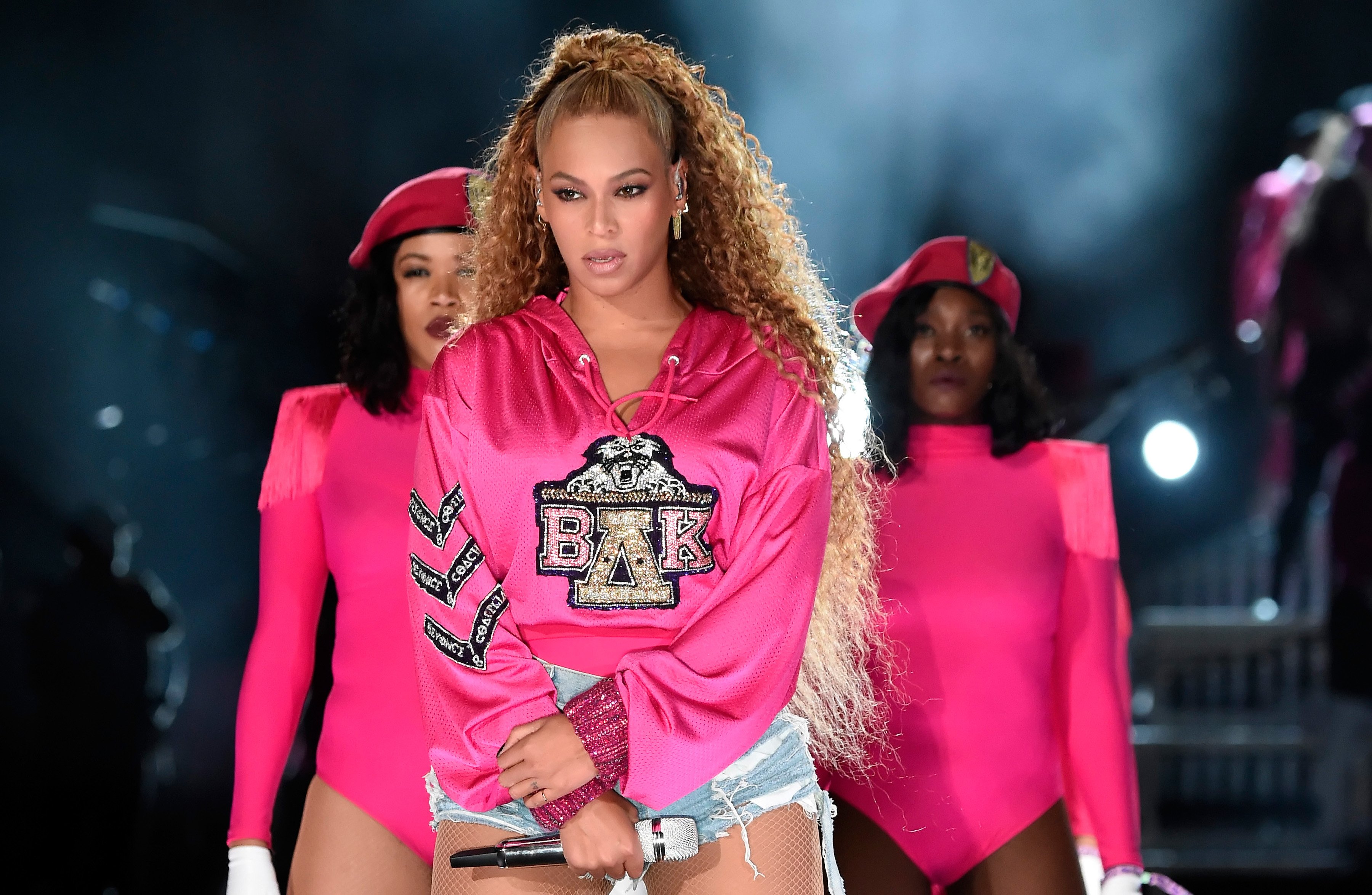 Grammy Award-winning singer Beyoncé Knowles-Carter performs onstage during the 2018 Coachella Valley Music And Arts Festival