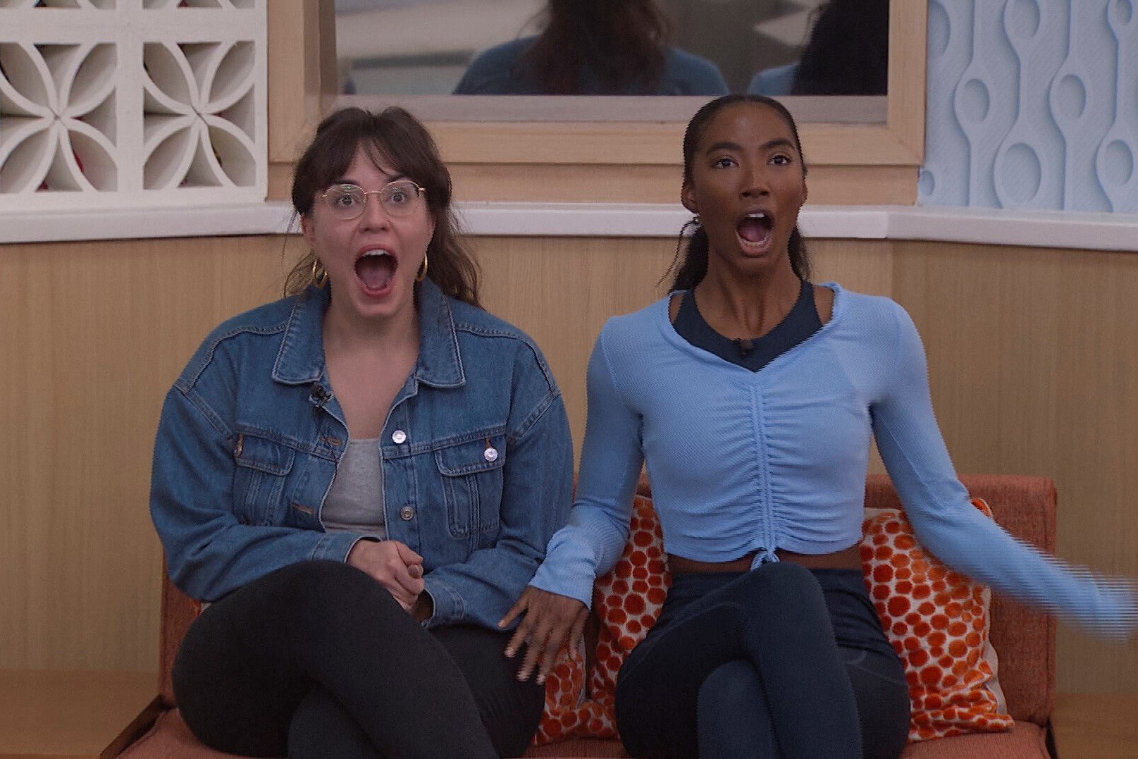 Brittany Hoopes and Taylor Hale, who, according to 'Big Brother 24' spoilers, sat on the block during the Sept. 1 live eviction,