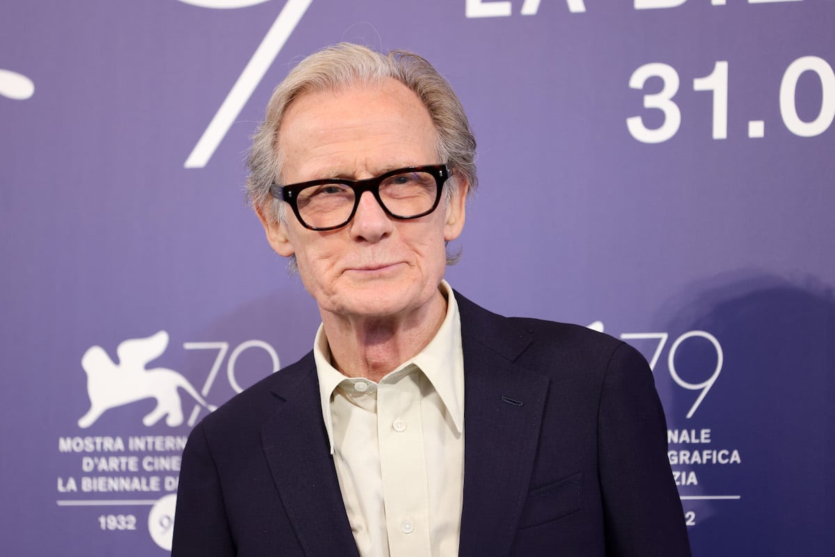 Bill Nighy smiling