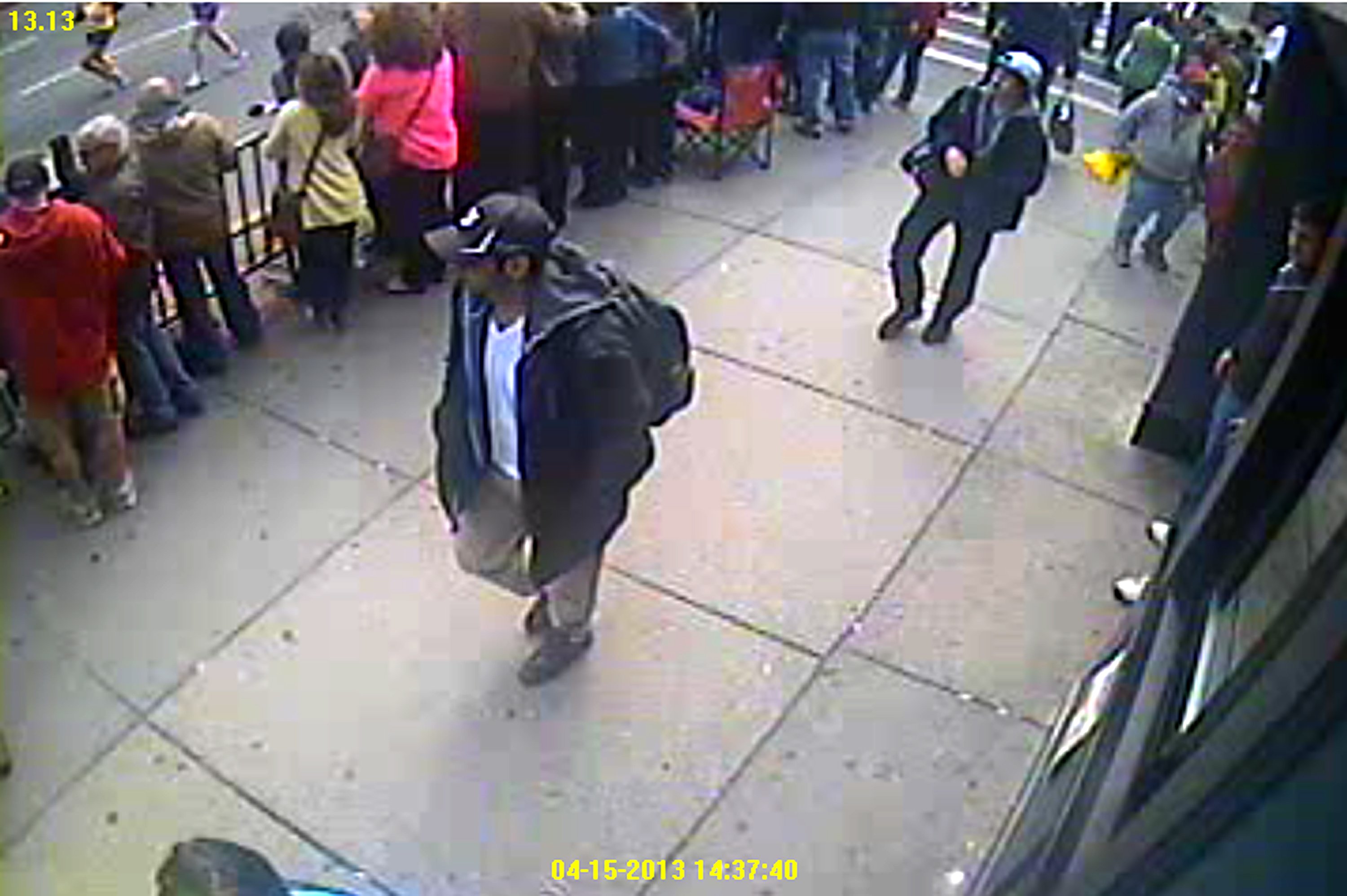 Survalience video released following the 2013 Boston Marathon bombing