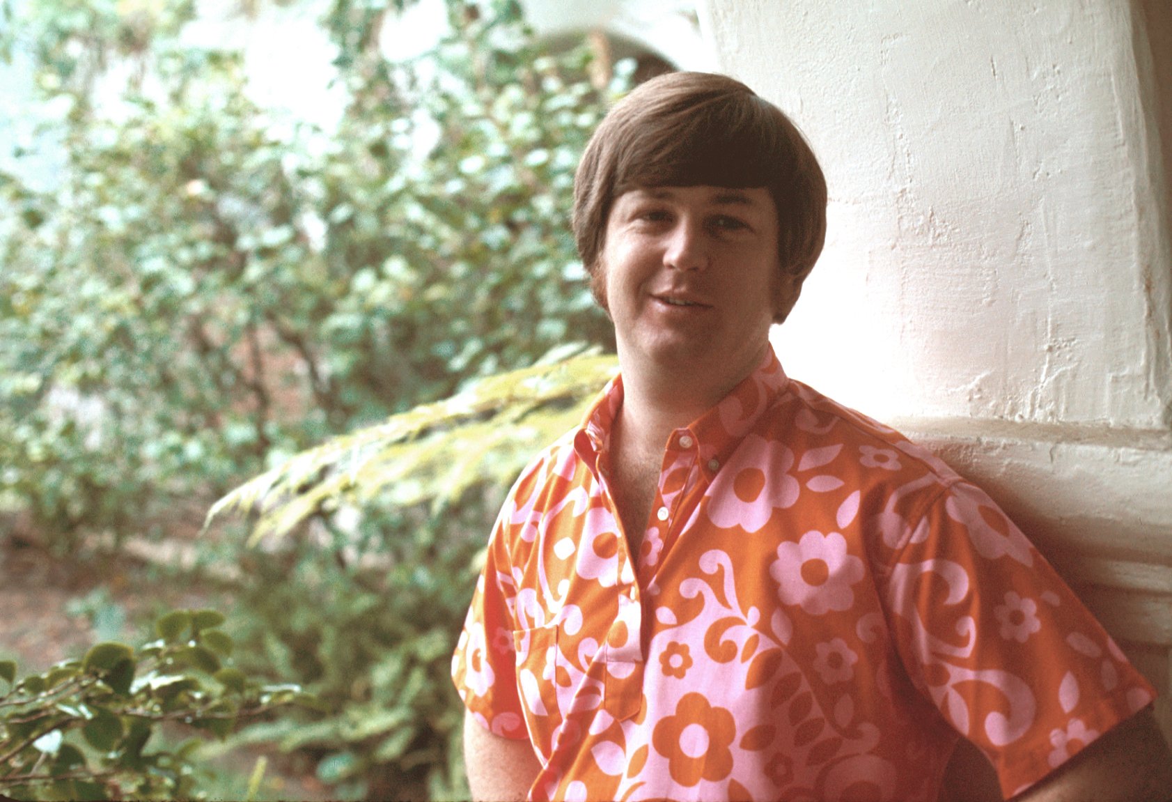 Band leader Brian Wilson of the rock and roll band The Beach Boys poses for a portrait in 1968