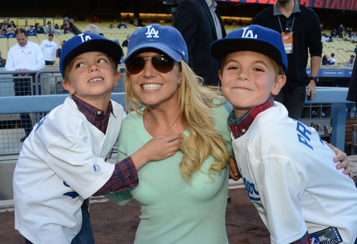 Britney Spears' sons Jayden Federline and Sean Preston Federline