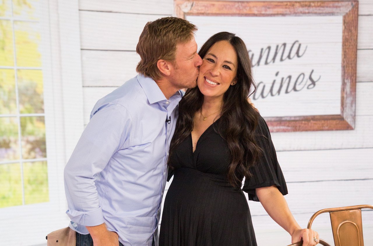Chip Gaines said his baby with wife Joanna, shown together in 2018, is 'better than your baby.'