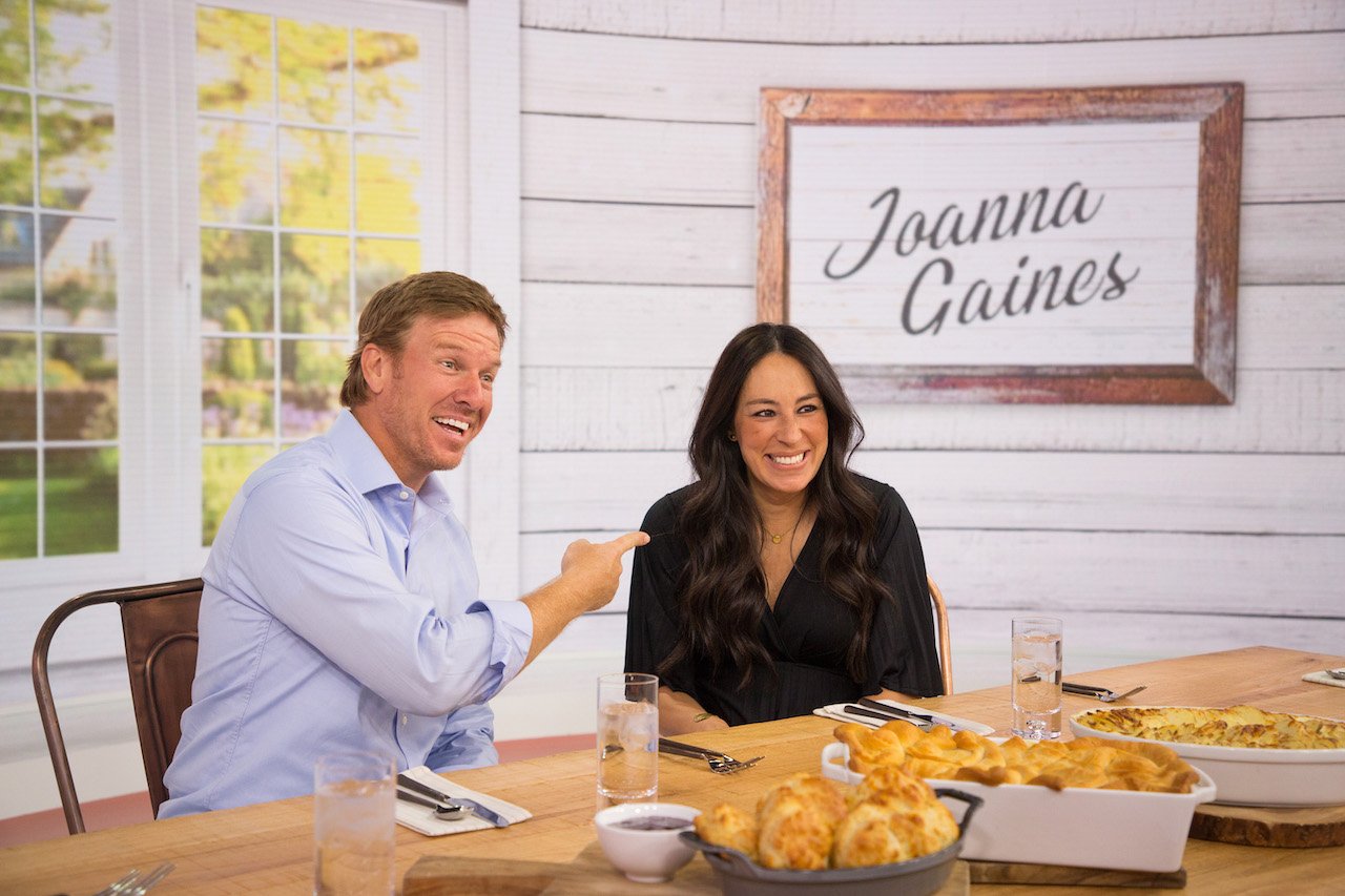 Chip and Joanna Gaines, pictured on 'TODAY' in 2018, have a daughter with an eye for design