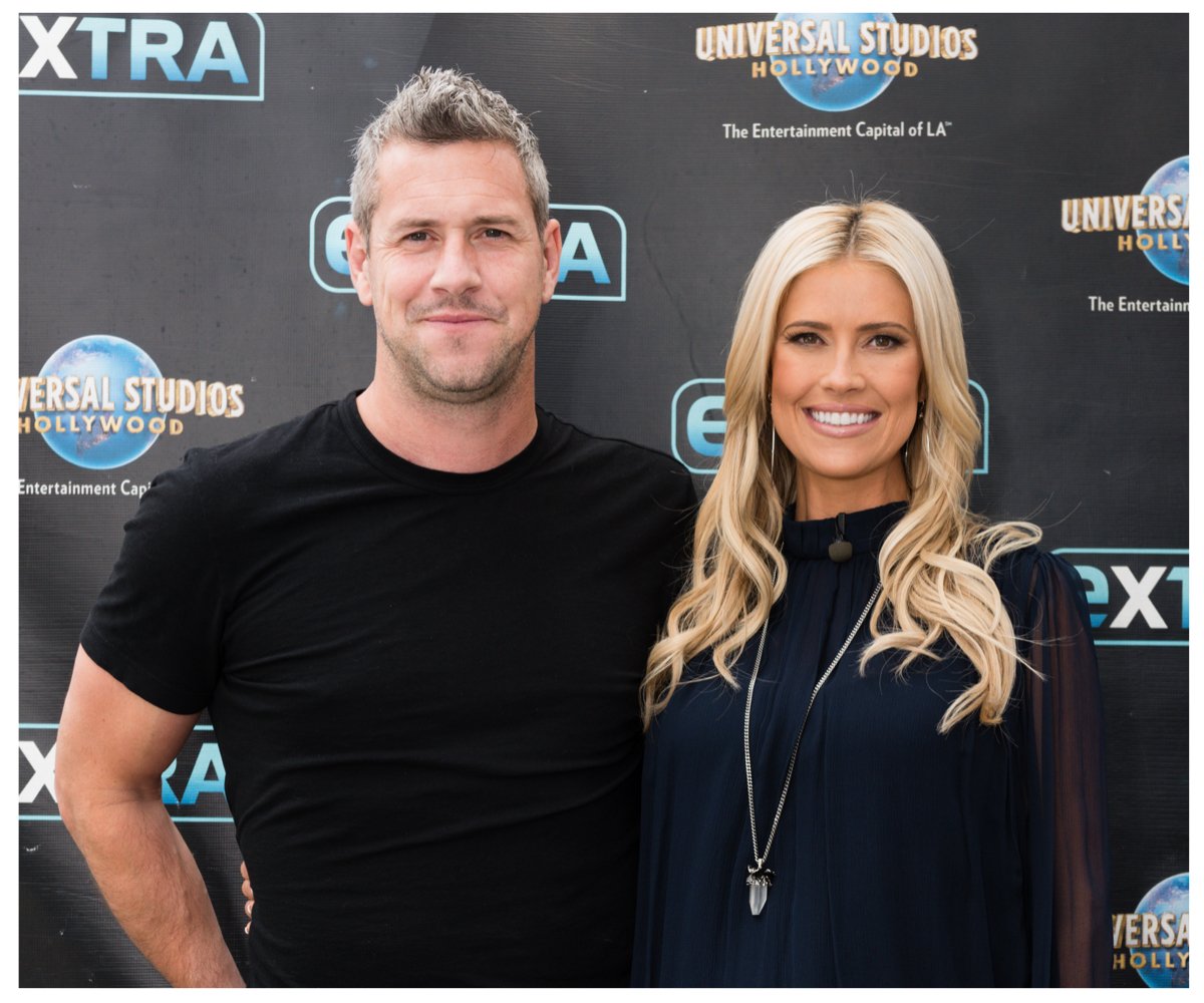 Ant Anstead and Christina Hall, who are in a custody battle over their son Hudson.