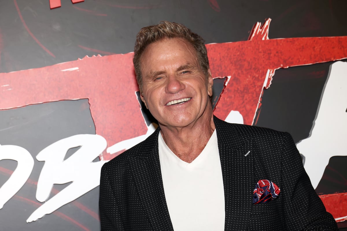 'Cobra Kai' star Martin Kove smiles on the red carpet