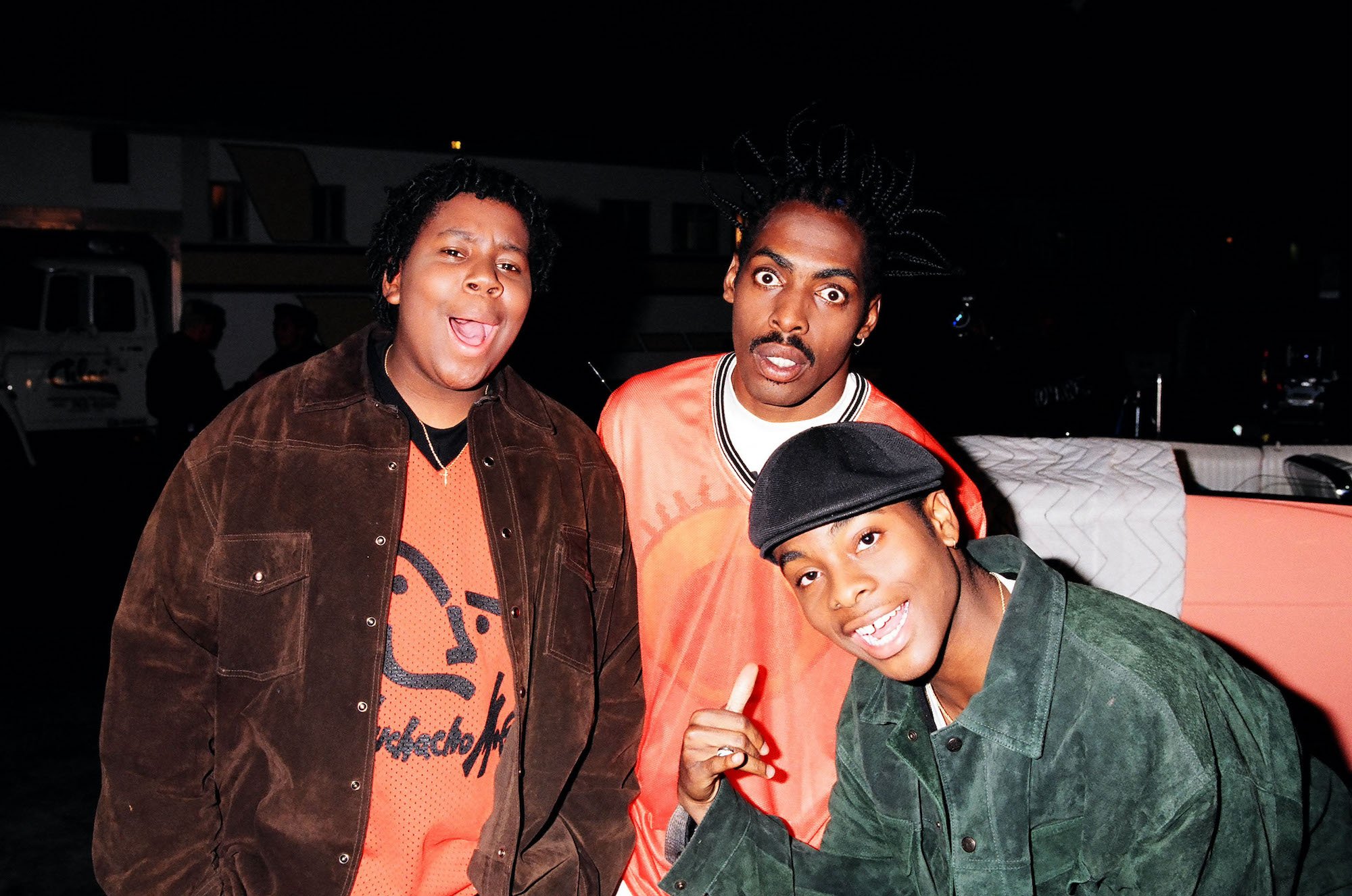 Kenan Thompson, Coolio, and Kel Mitchell photographed together