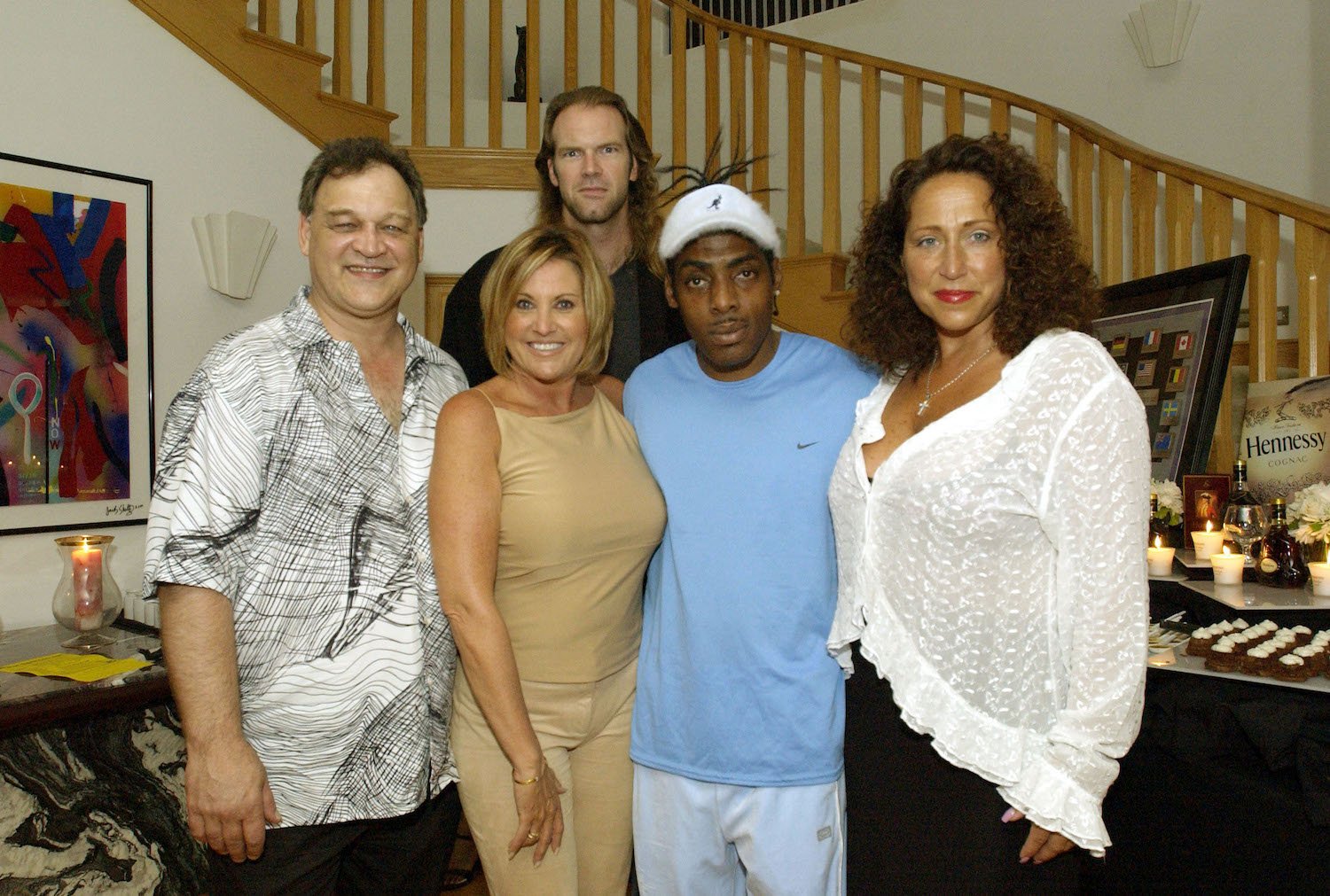 Ed O'Ross, Lorna Luft, Tyler Mane, Coolio, and Josefa Salinas, Coolio's wife