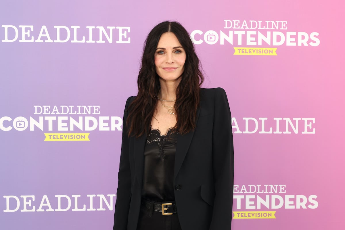 Courteney Cox smiling