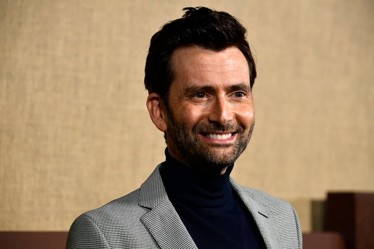 David Tennant smiling