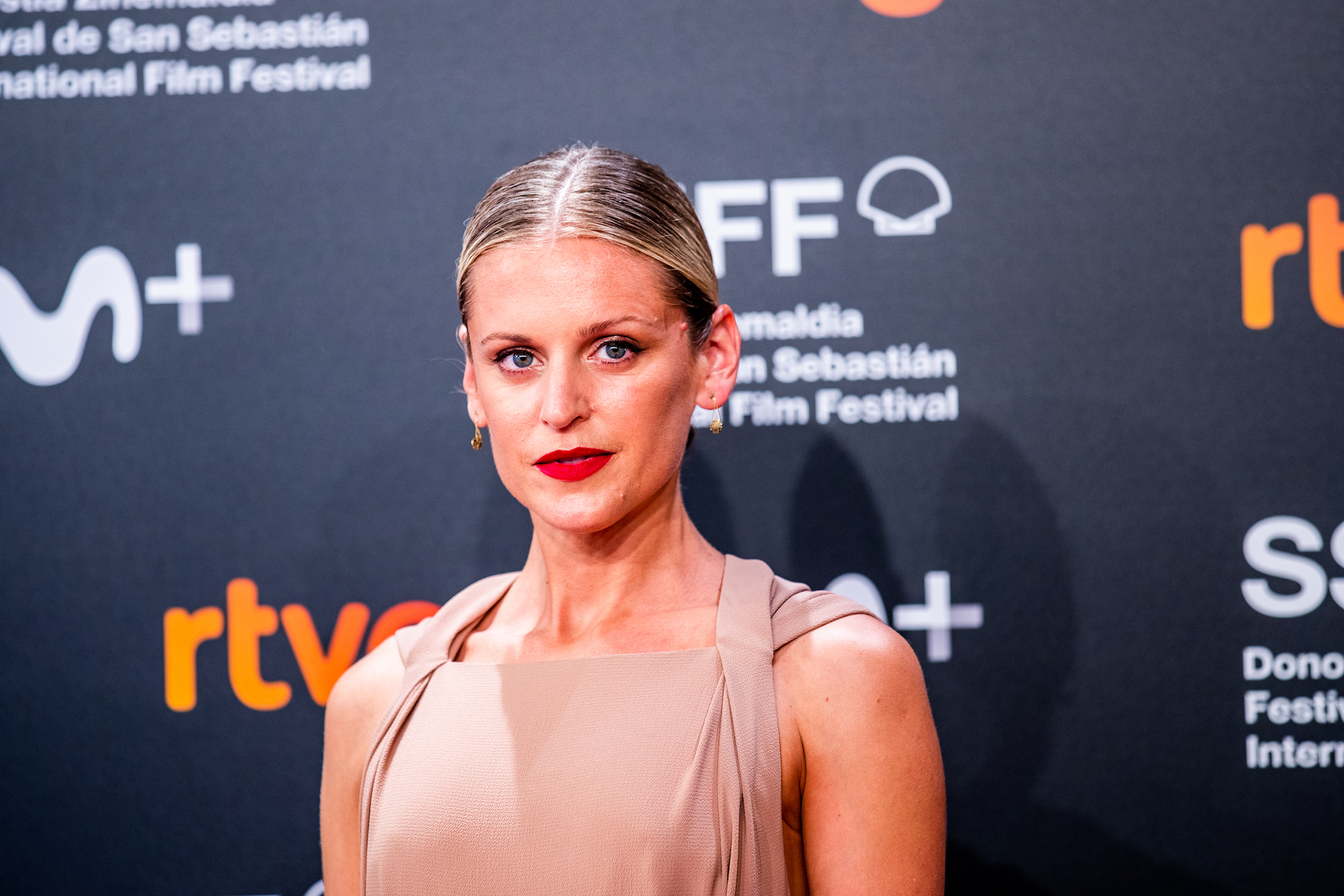 Andor actor Denise Gough attends the The Other Lamb premiere at the 67th San Sebastian Film Festival