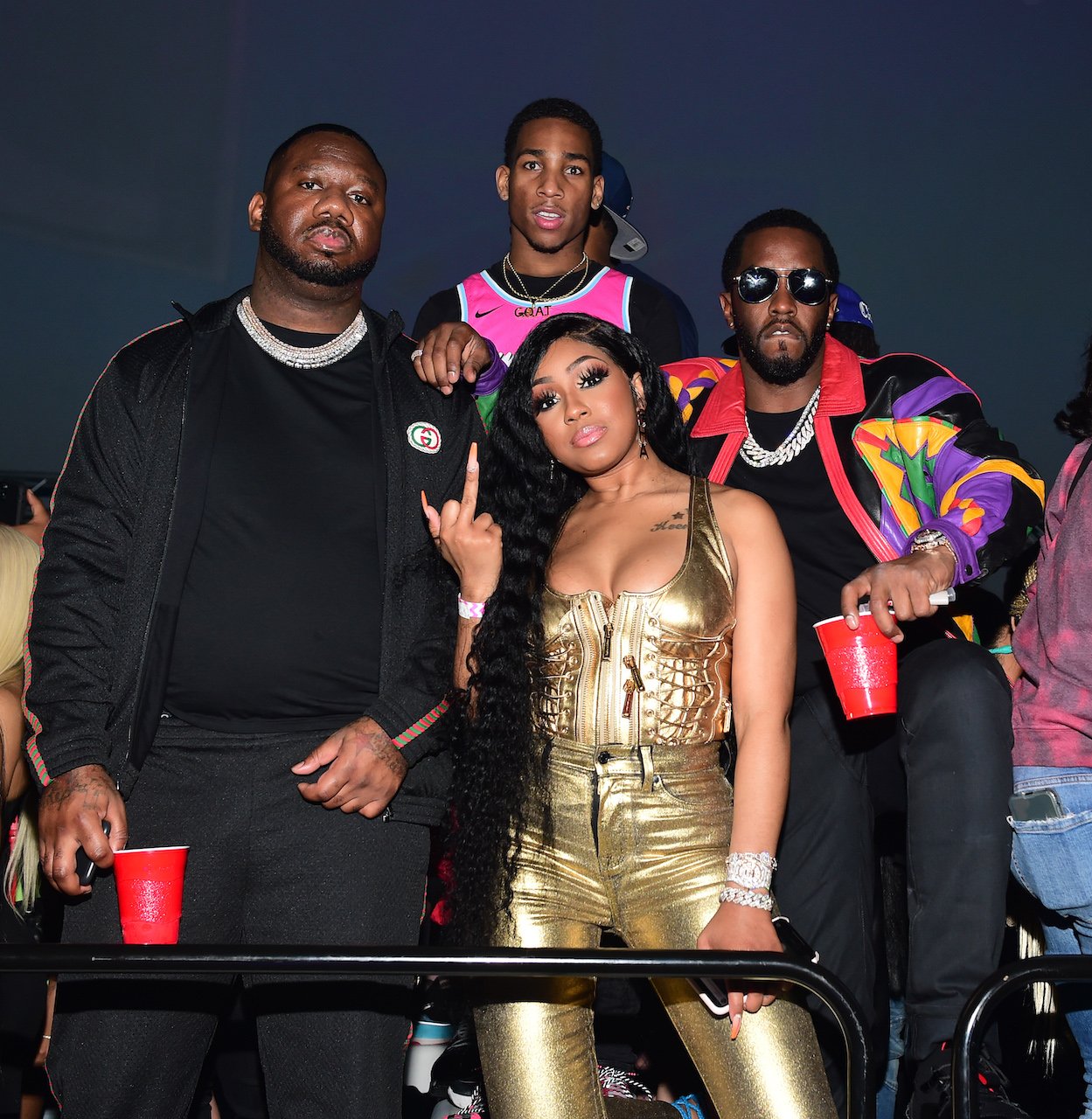 Diddy and Yung Miami party with friends; Miami says she'll marry Diddy