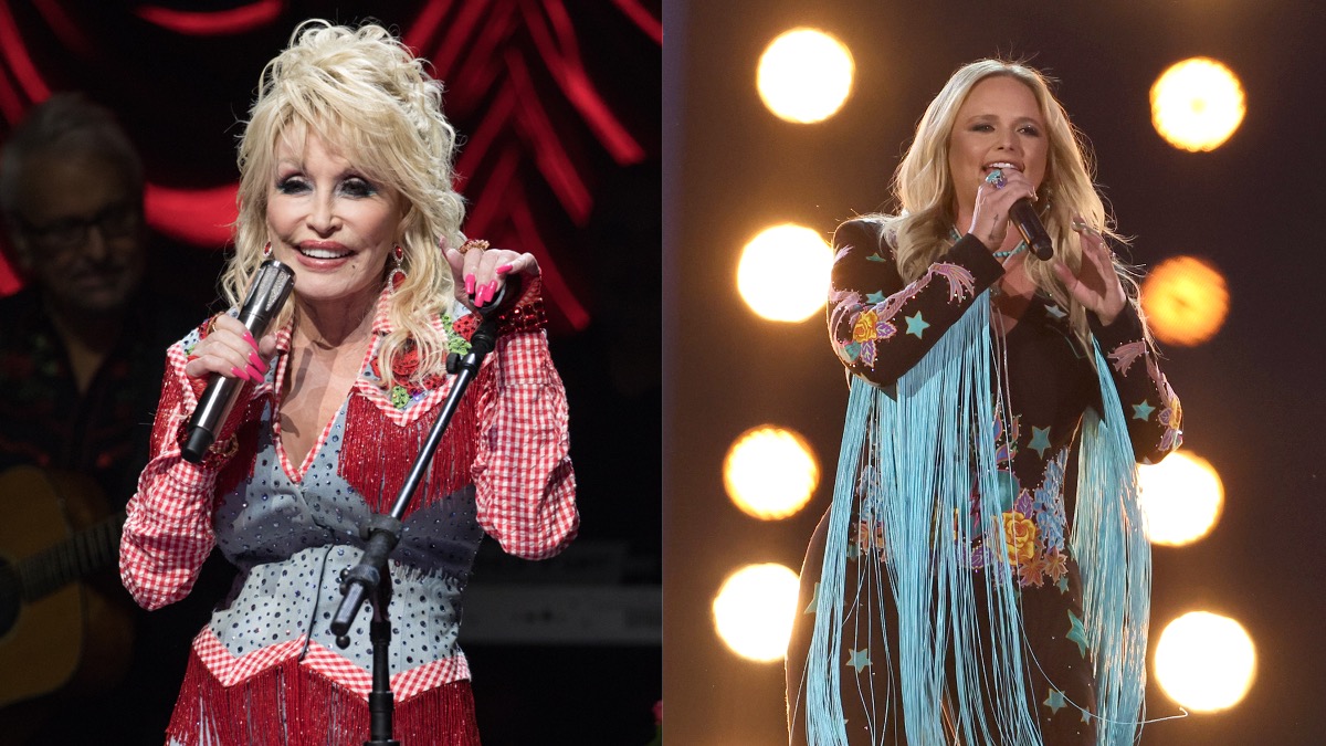 Dolly Parton (on left in 2022) and Miranda Lambert (on right in 2022) are 'soul sisters'