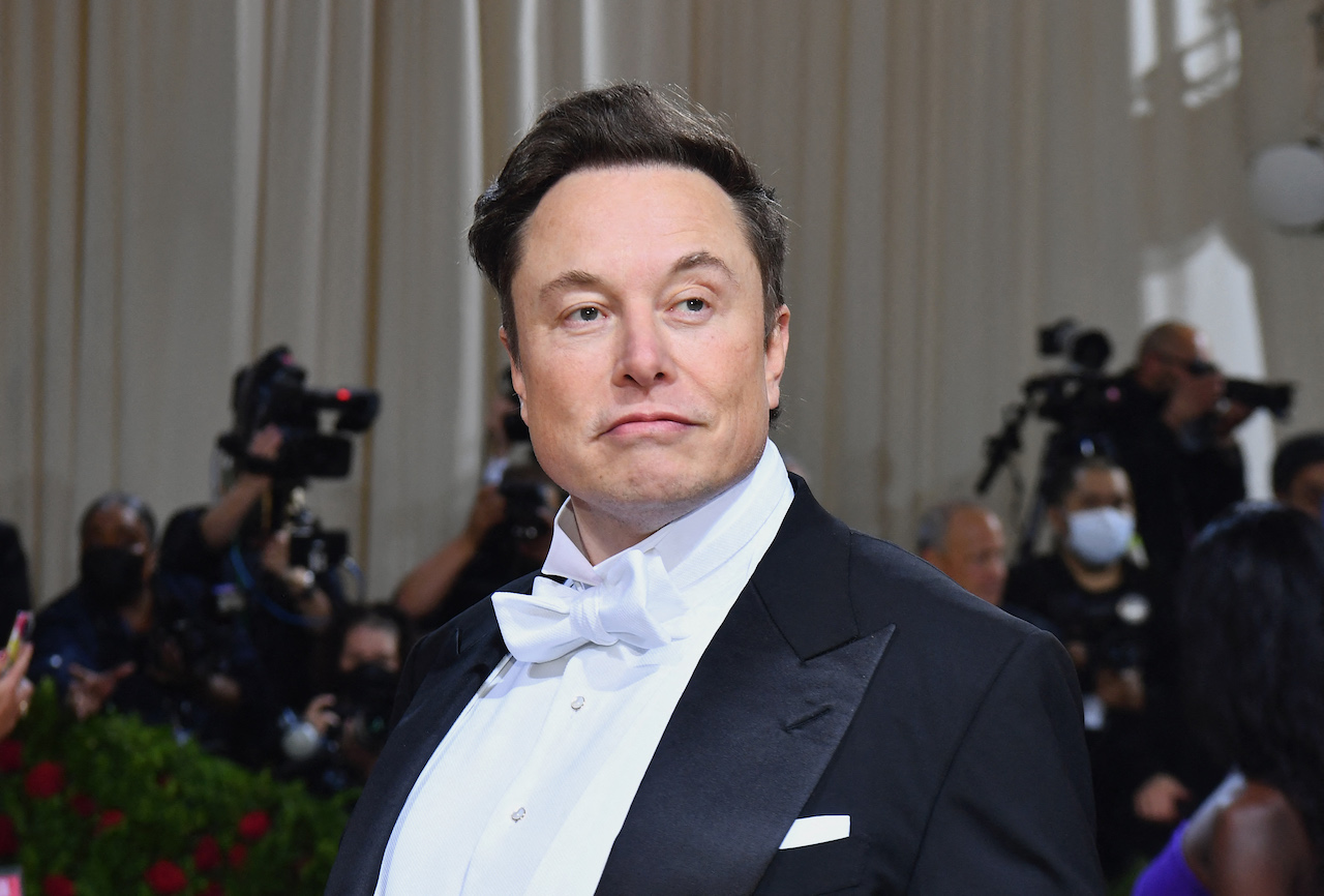 Elon Musk, pictured at the 2022 Met Gala, has a 'very small' house.