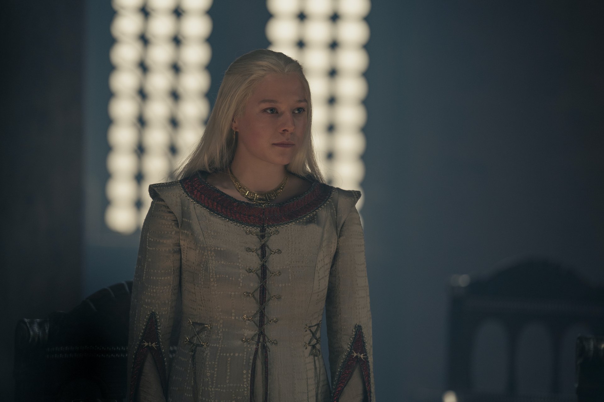 Emma D'arcy as Rhaenyra in season 1 of House of the Dragon