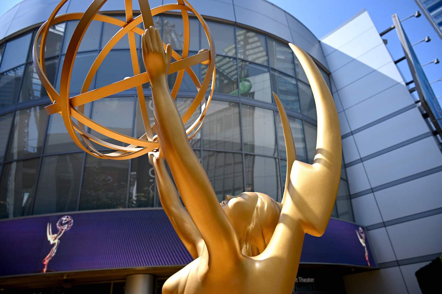 The Emmy statue. The Emmys 2022 winners will be announced on Sept. 12, 2022.